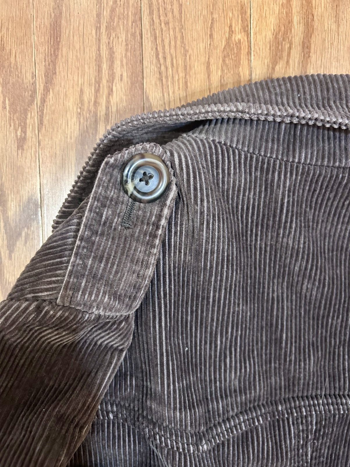 Gap GAP Brown Corduroy Trench Coat Jacket Size S / US 4 / IT 40 - 8 Thumbnail