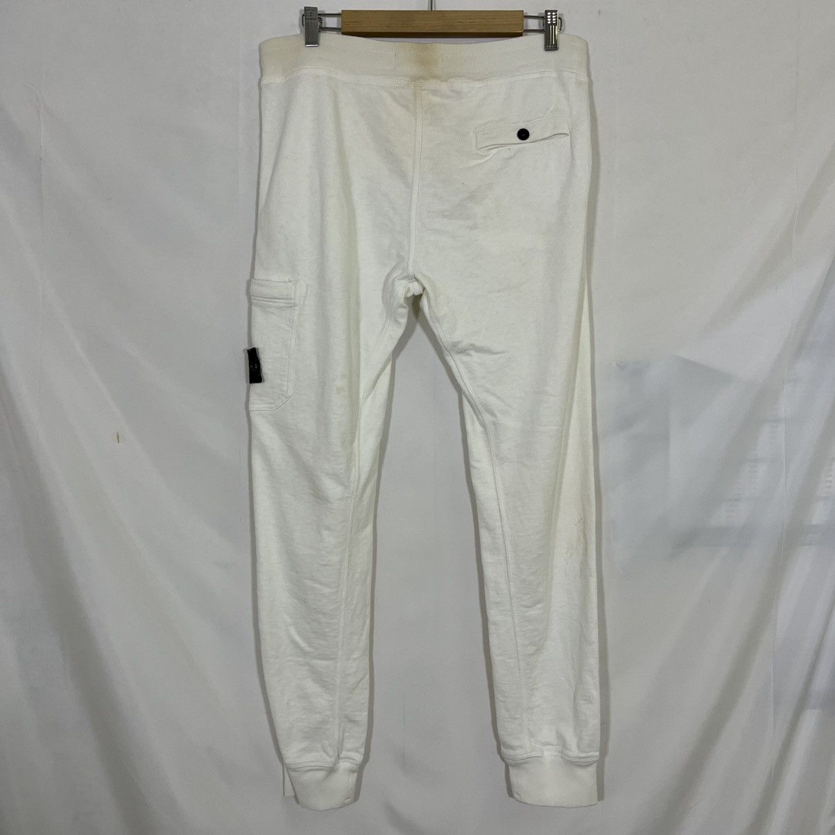 Stone Island STONE ISLAND WHITE JOGGER PANT Size US 33 - 6 Thumbnail