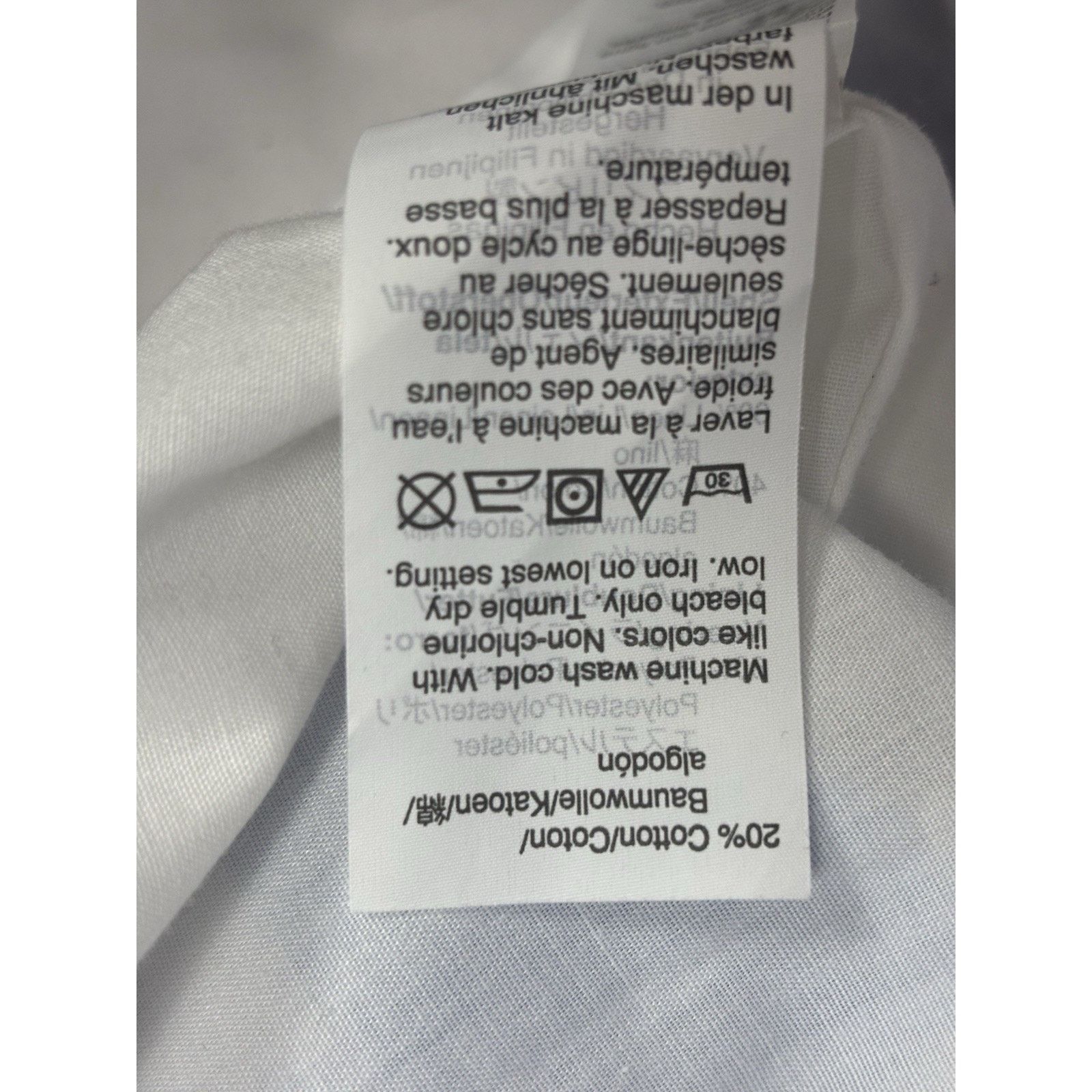 J.Crew J. Crew Dress Blue White Gingham Print Button Front Linen 0 Size XS / US 0-2 / IT 36-38 - 8 Thumbnail