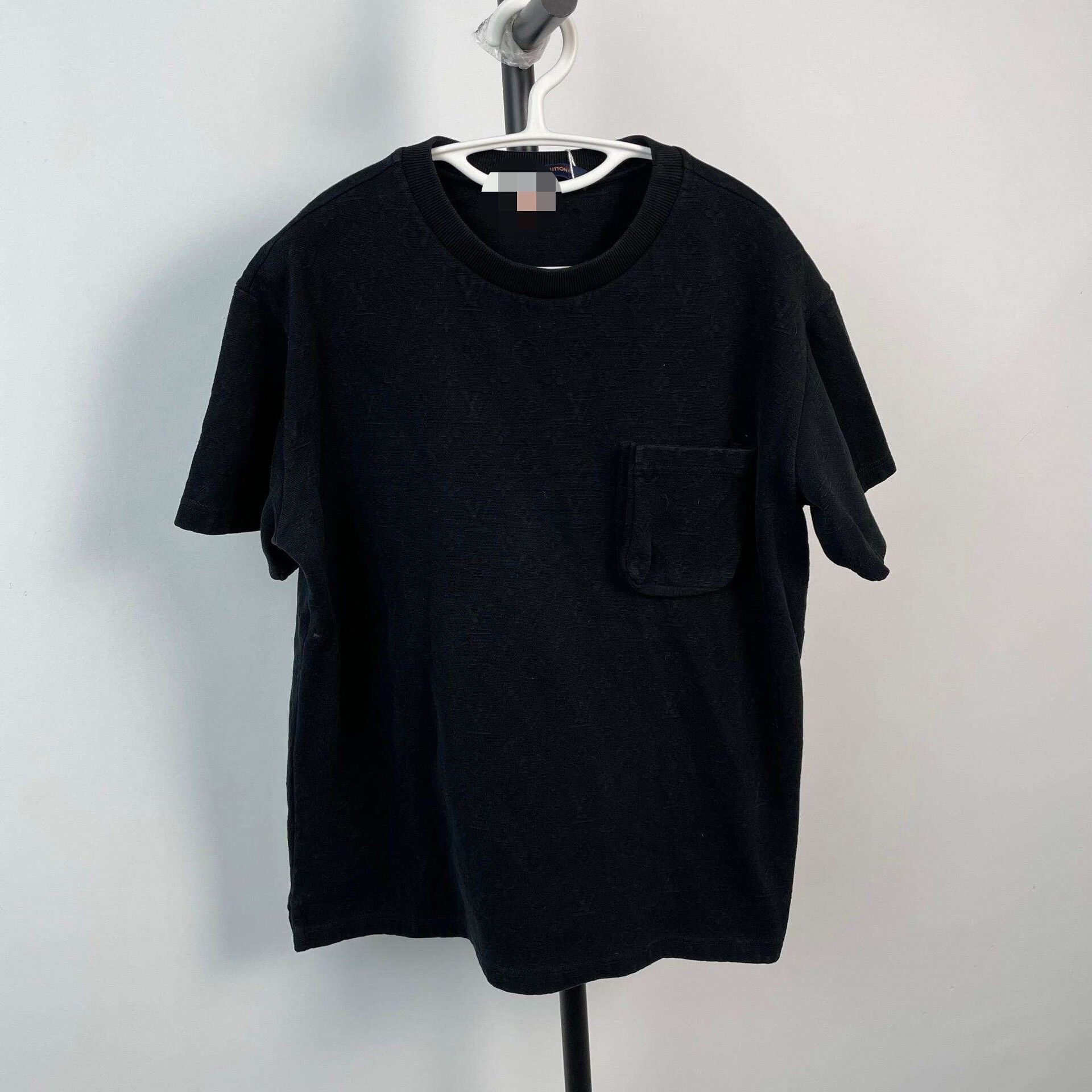 LVXWA black cotton short sleeve M size t-shirt Size US M / EU 48-50 / 2 - 1 Thumbnail