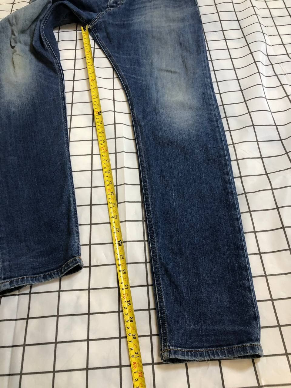 Diesel DIESEL TEPPHAR Wash Denim Slim Carrot Stretch Jeans Size US 34 / EU 50 - 8 Thumbnail