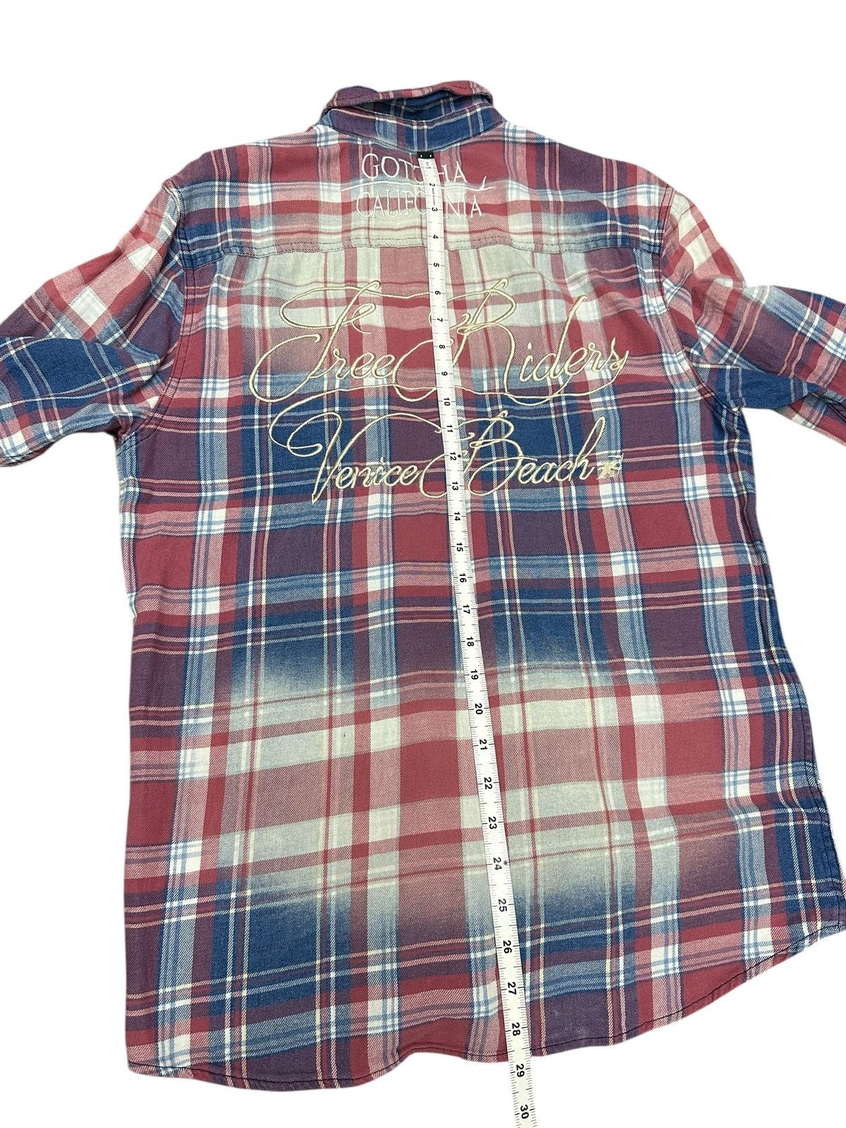 20471120 2000s GOTCHA POEM TARTAN JUNYA CDG STYLE SHIRT BUTTON Size US M / EU 48-50 / 2 - 10 Thumbnail