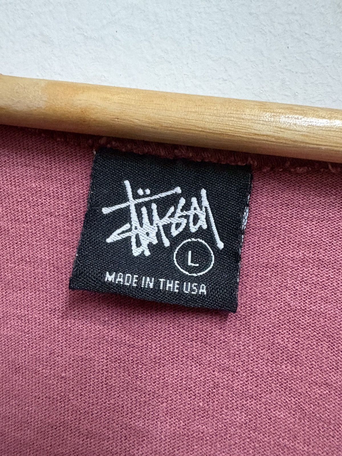 Stussy 2000's Stussy Fatal Maroon Sleveless Size US L / EU 52-54 / 3 - 6 Thumbnail