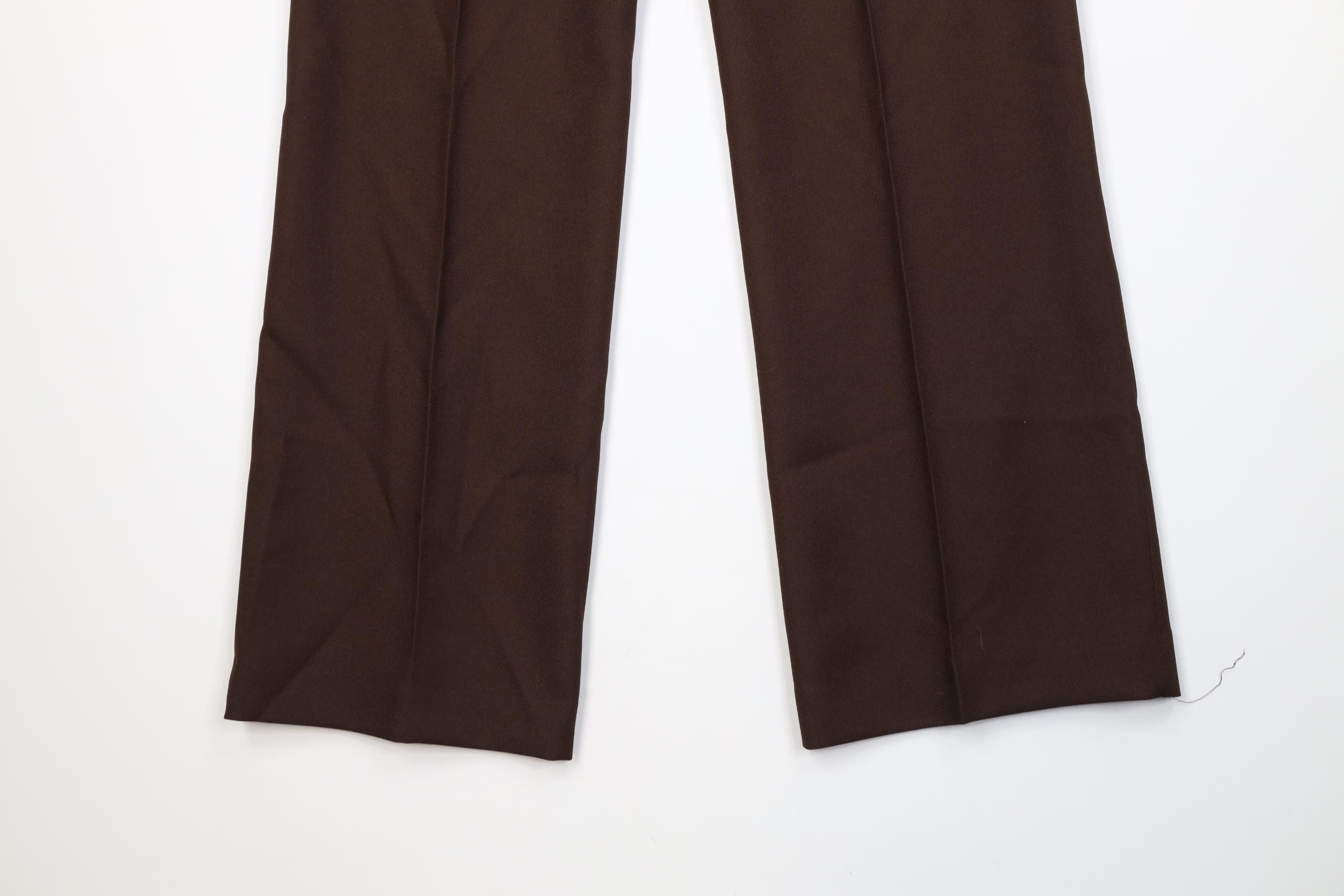 Vintage Deadstock Vintage 70s Streetwear Chino Pants Brown USA Size US 40 / EU 56 - 12 Thumbnail