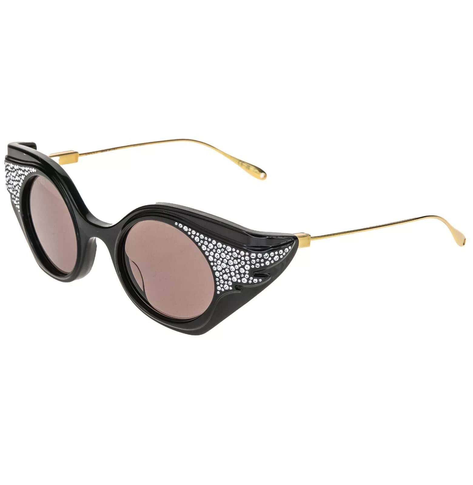 Gucci GUCCI HOLLYWOOD FOREVER 1327 Black Gg1327S Sunglasses 001 Size ONE SIZE - 4 Thumbnail