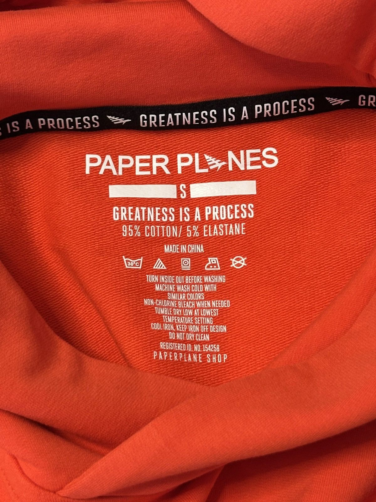Paper Planes Paper planes hoodie size small Size US S / EU 44-46 / 1 - 7 Thumbnail