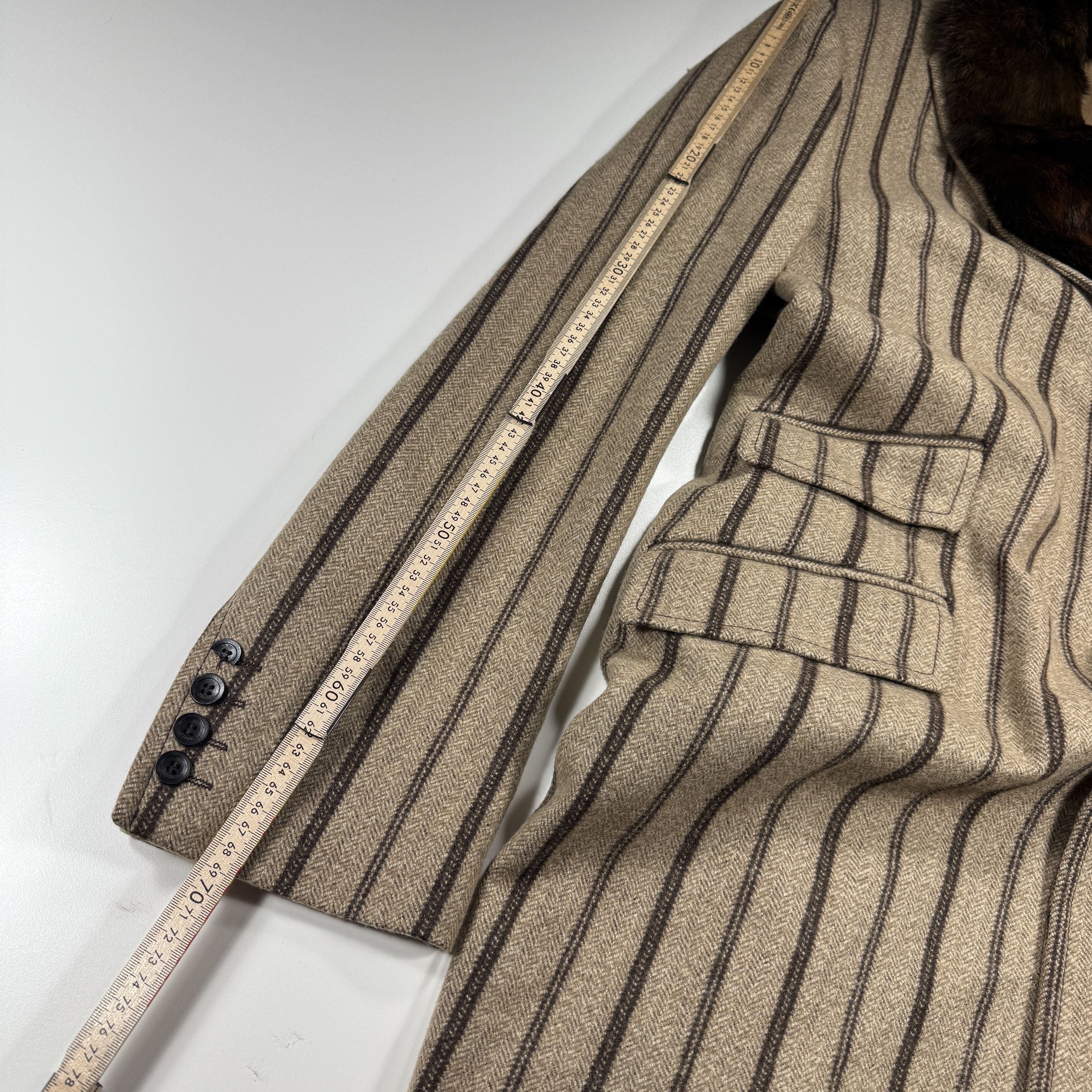 Just Cavalli Just Cavalli Wool Coat Size XL / US 12-14 / IT 48-50 - 10 Thumbnail