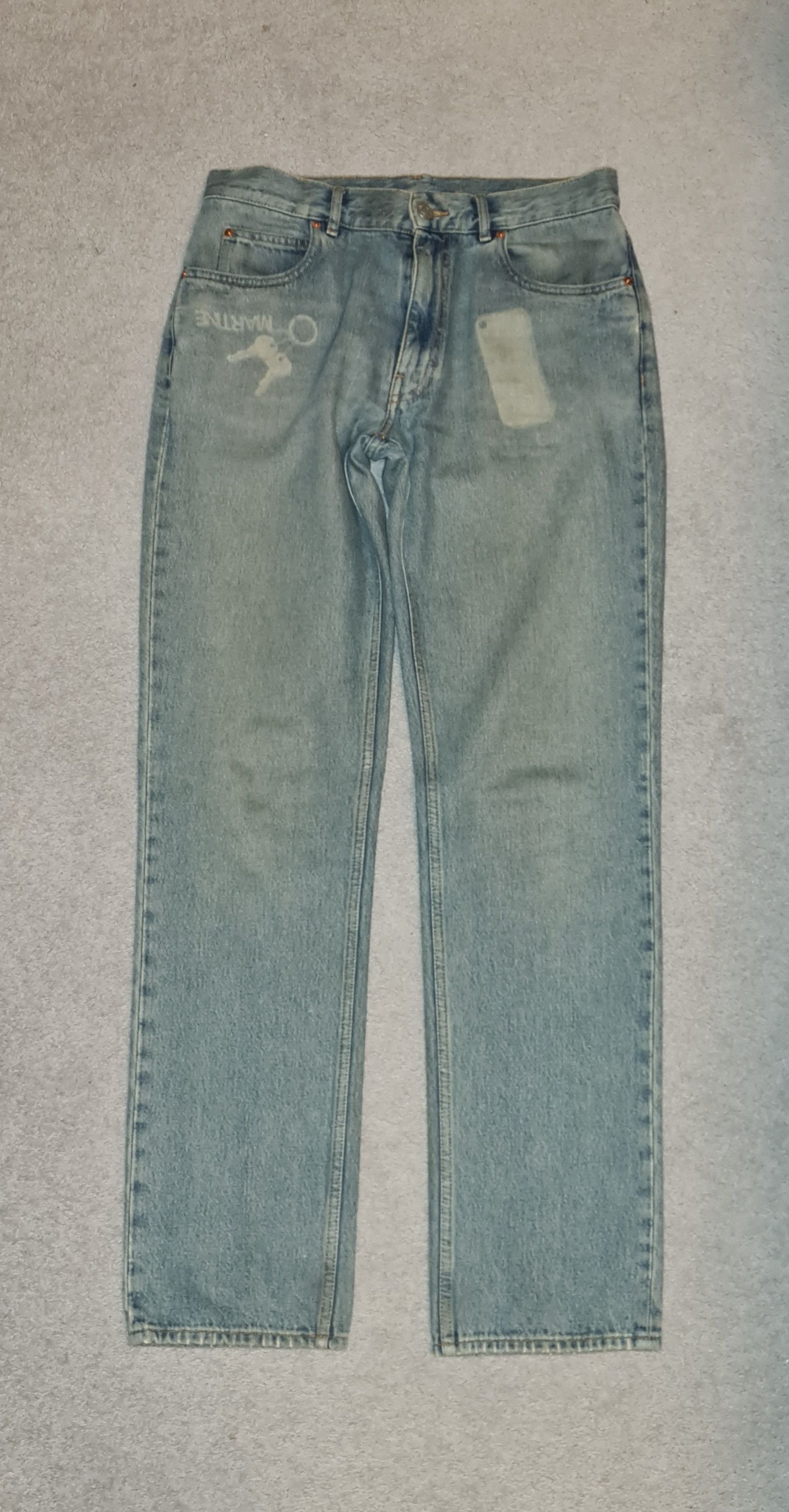 Martine Rose Martine Rose Pocket Print Jeans Size US 30 / EU 46 - 1 Thumbnail