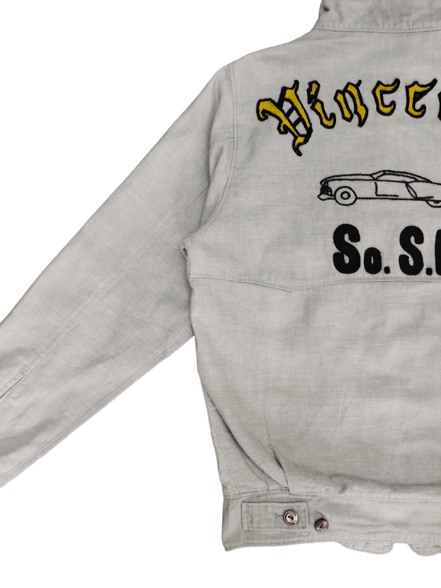 United Arrows Vintage United Arrows Embroidered Cotton Work Jacket Size US S / EU 44-46 / 1 - 5 Thumbnail