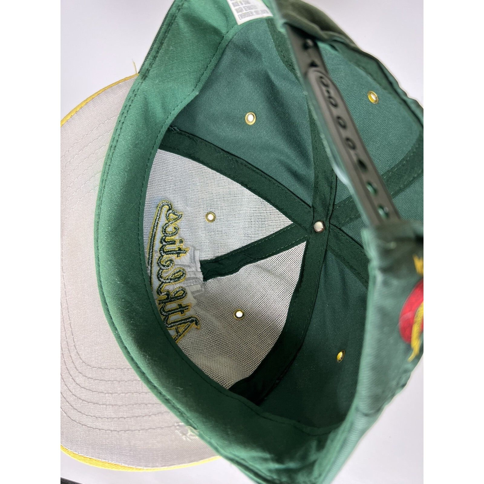 Other Vintage Oakland Athletics Snapback Hat Cap "25th Anniversary Size ONE SIZE - 12 Thumbnail