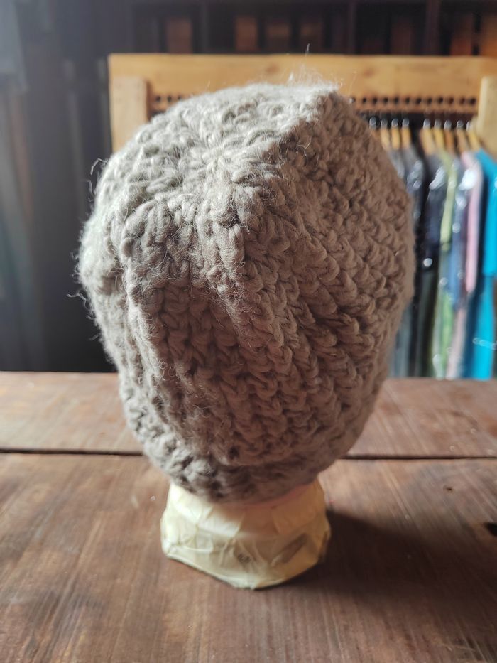 Japanese Brand Vintage Crochet Knitted handmade Bucket Hat Size ONE SIZE - 4 Thumbnail