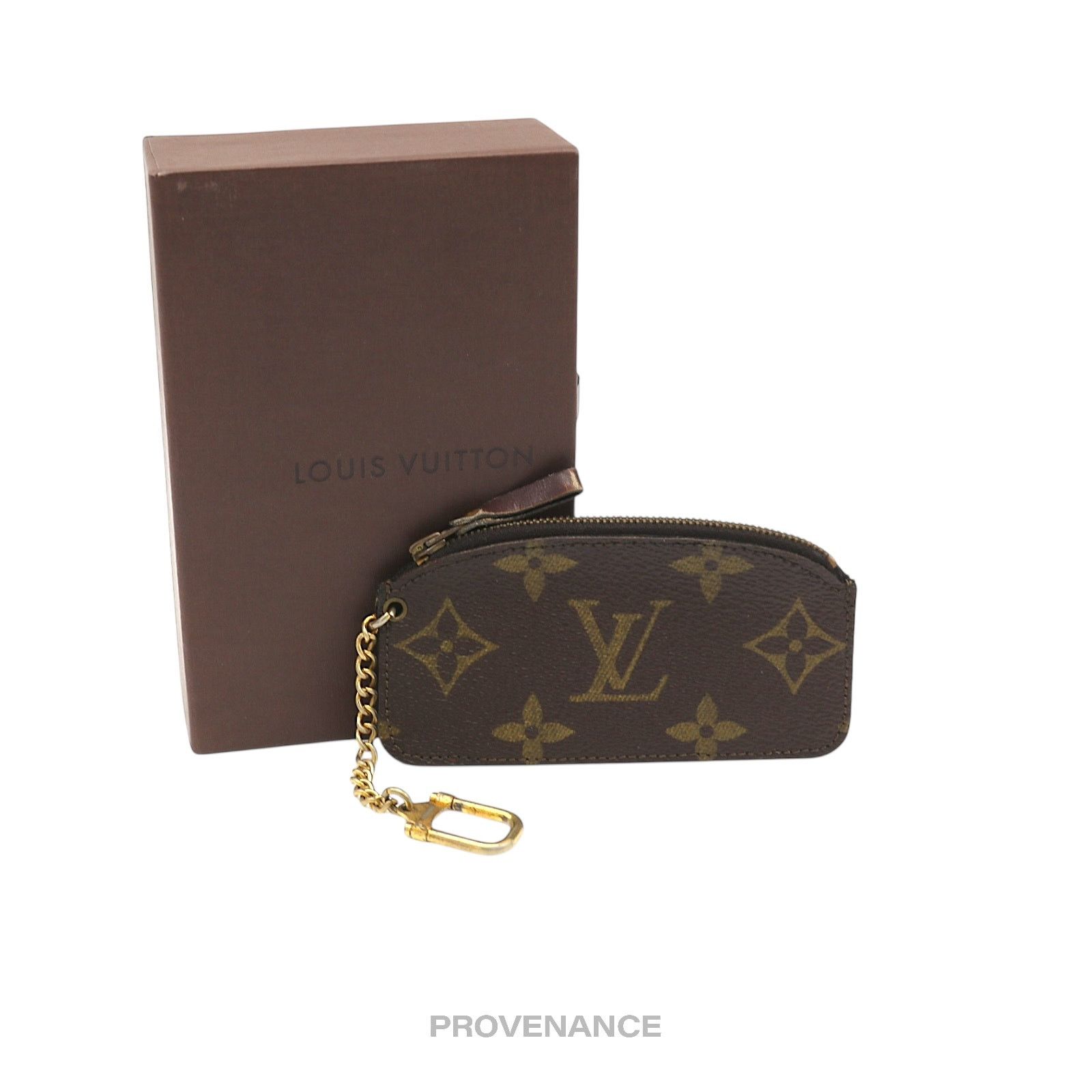 Louis Vuitton 🔴 Louis Vuitton Ellipse Key Pouch Cles - Monogram Dark Size ONE SIZE - 1 Thumbnail