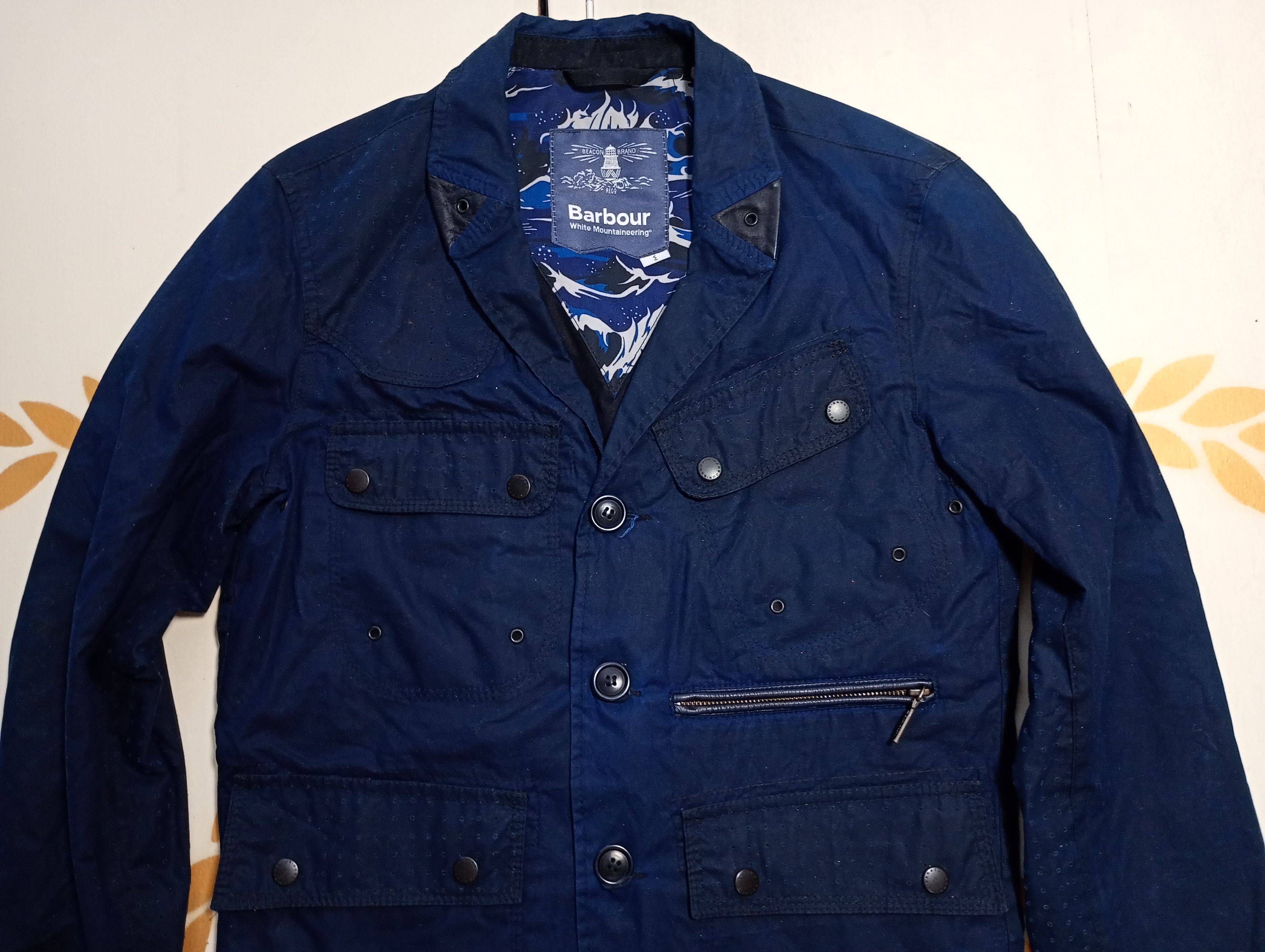Barbour Barbour White Mountaineering Wax Lapel Jacket Size US S / EU 44-46 / 1 - 5 Thumbnail