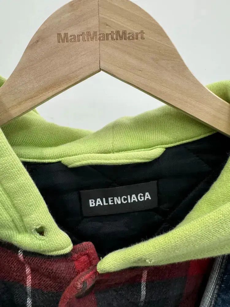 Balenciaga Sz 44 Balenciaga 18AW 2 in 1 Heavy Denim Jacket-2505 Size US S / EU 44-46 / 1 - 5 Thumbnail