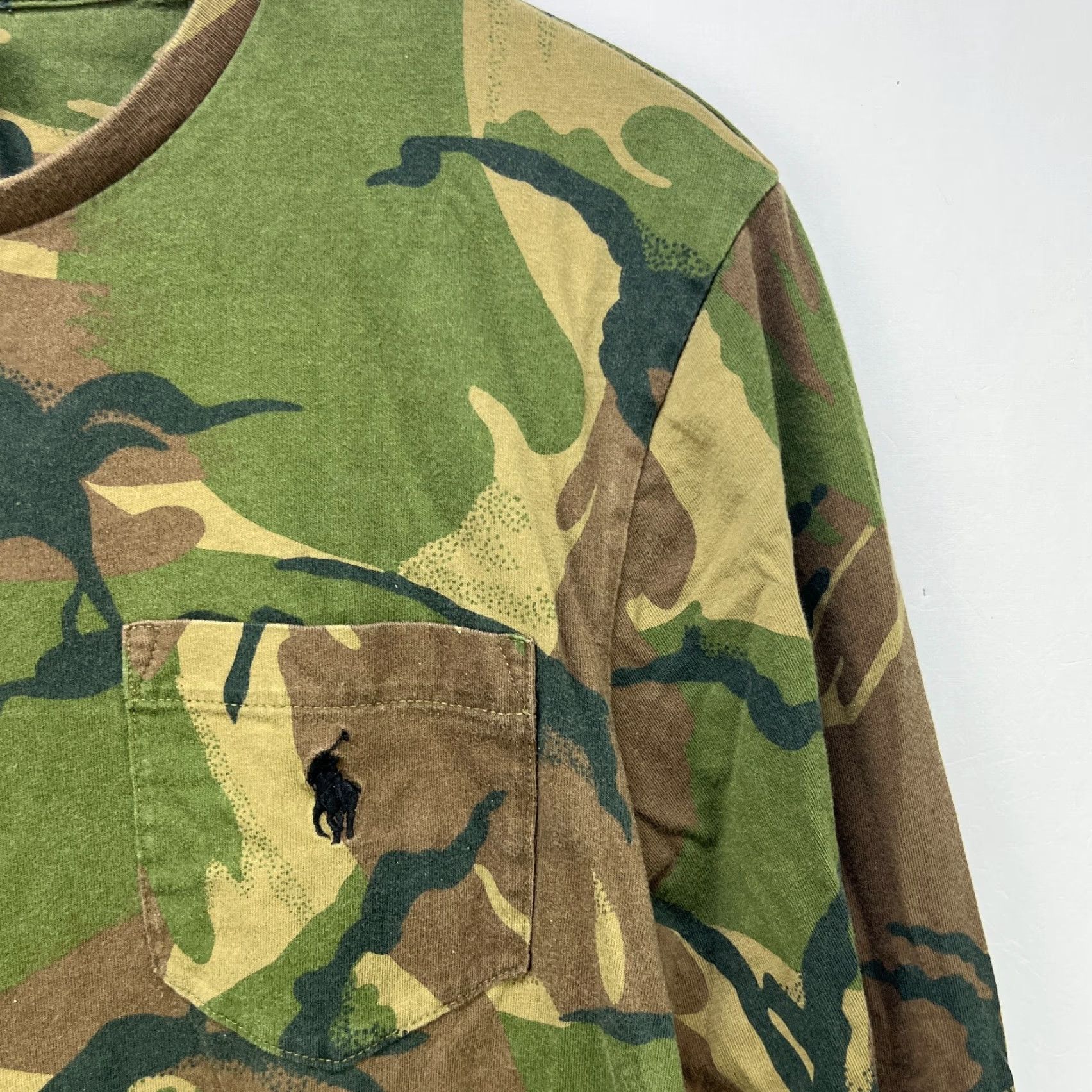Ralph Lauren VINTAGE Polo Ralph Lauren Pony Ammo Long Sleeve Shirt M Green Mens Shirt Polo Ralph Lauren Pony Ammo Long Sleeve Vintage Green M Size US M / EU 48-50 / 2 - 3 Thumbnail