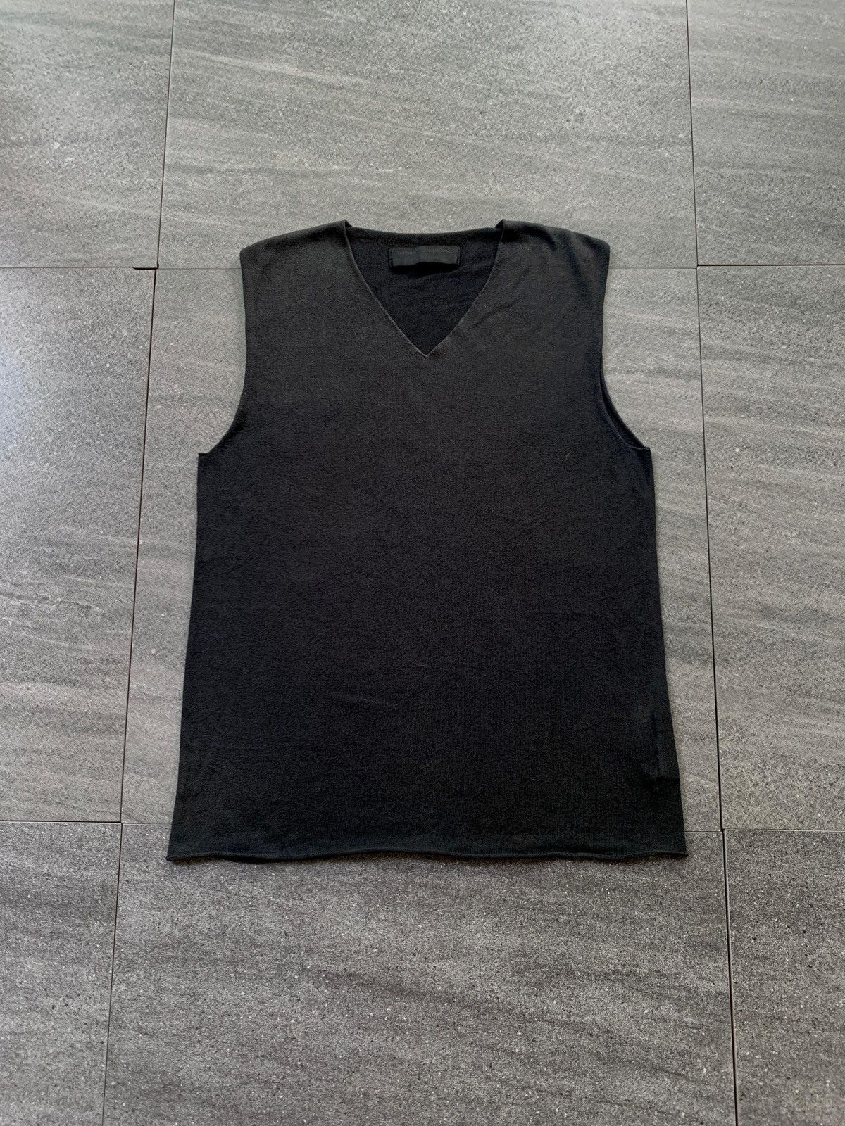 Comme des Garcons Homme Plus FREE TAX! CDGHP Knitted Sleeveless Top/Sweater Size US M / EU 48-50 / 2 - 1 Thumbnail