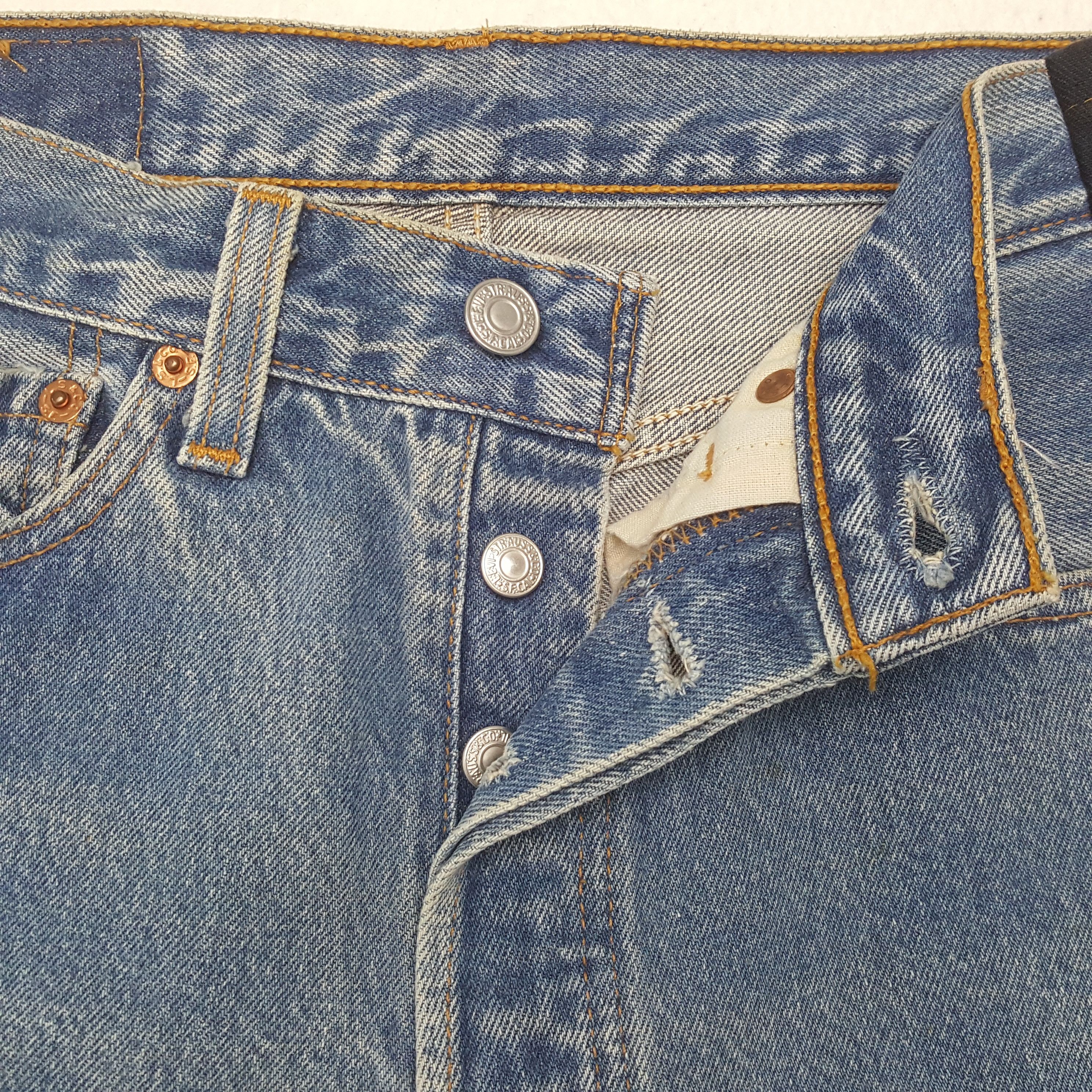 Levi's Vintage Levi's 501 American Style Denim Jeans RR30 Size US 29 - 12 Thumbnail