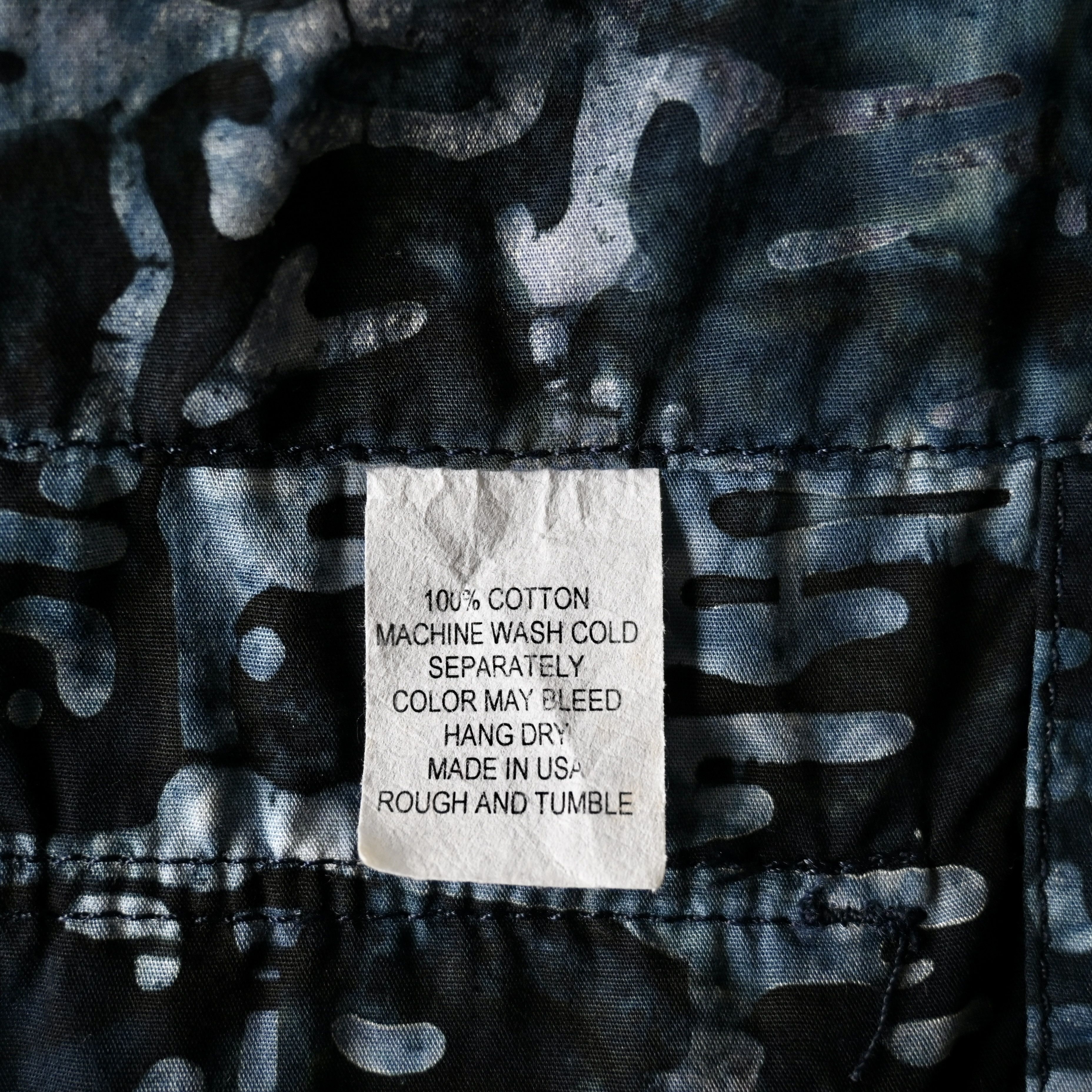 Rough & Tumble Rough & Tumble for Nepenthes batik tailored shirt jacket Size US S / EU 44-46 / 1 - 19 Thumbnail