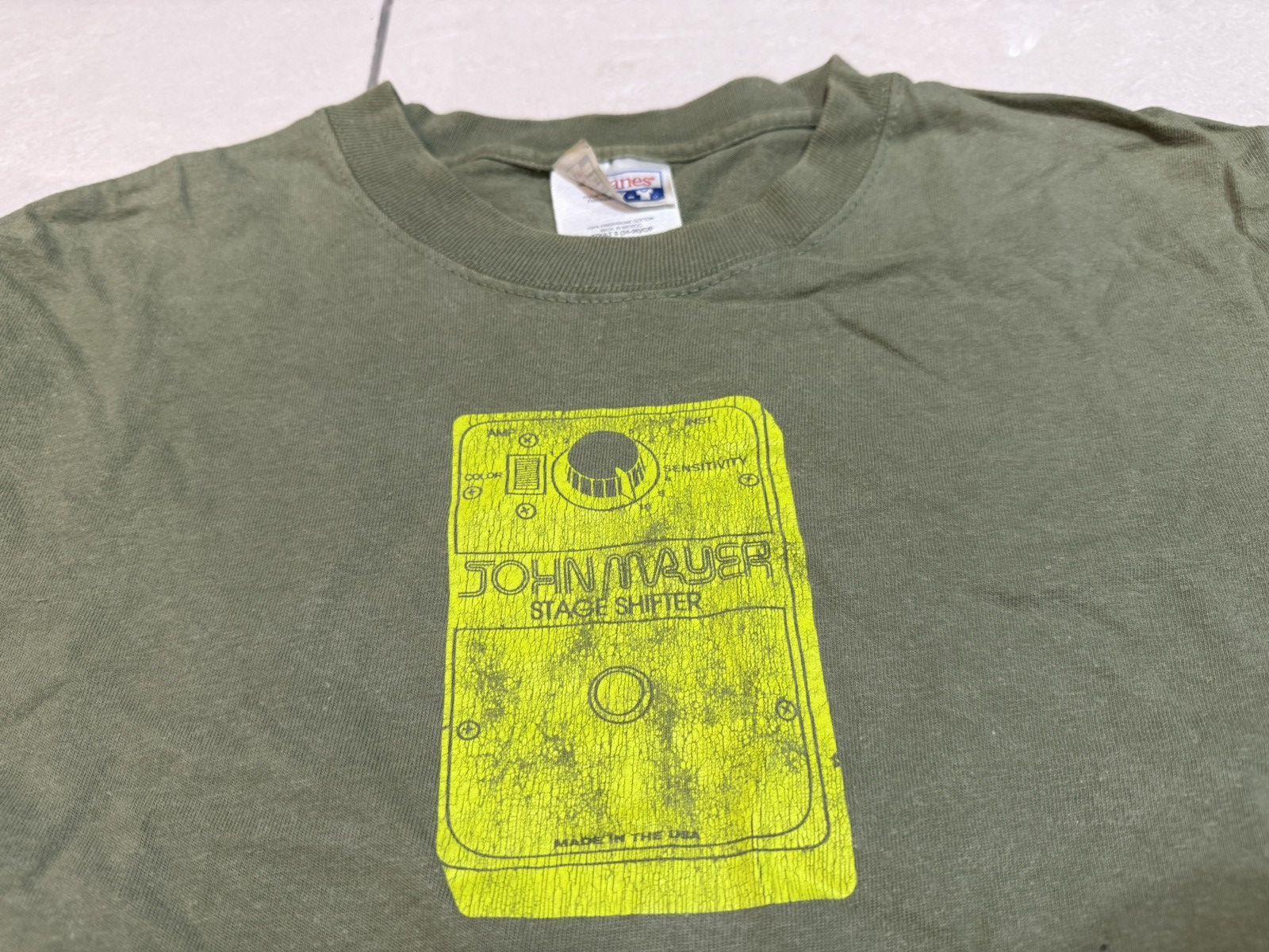 Band Tees × Vintage Vintage 2000s John Mayer Stage Shifter T Shirt Size US S / EU 44-46 / 1 - 2 Thumbnail