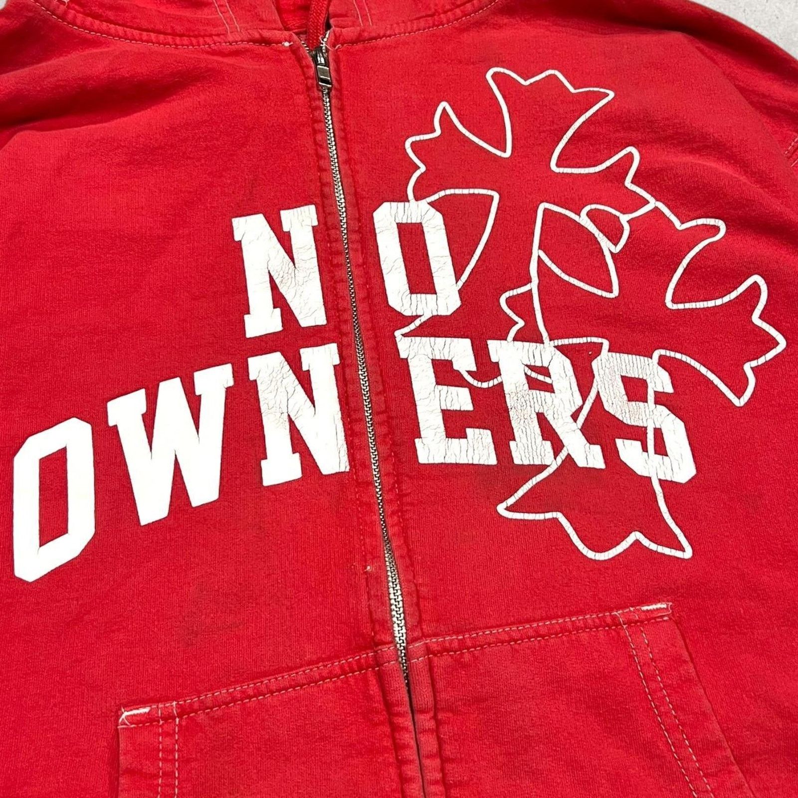 Other Chrome Hearts (Style) No Owners OG Red Full-Zip Hoodie Size US M / EU 48-50 / 2 - 2 Thumbnail