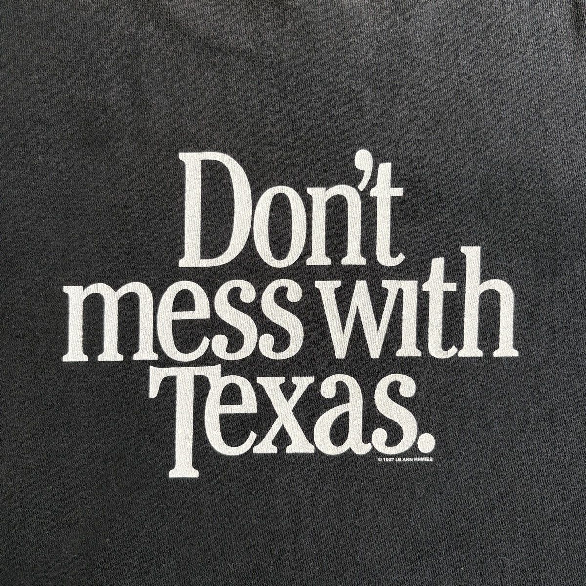 Band Tees Vintage Singer Tee LeAnn Rimes - Don’t Mess With Texas 1997 Size US L / EU 52-54 / 3 - 6 Thumbnail