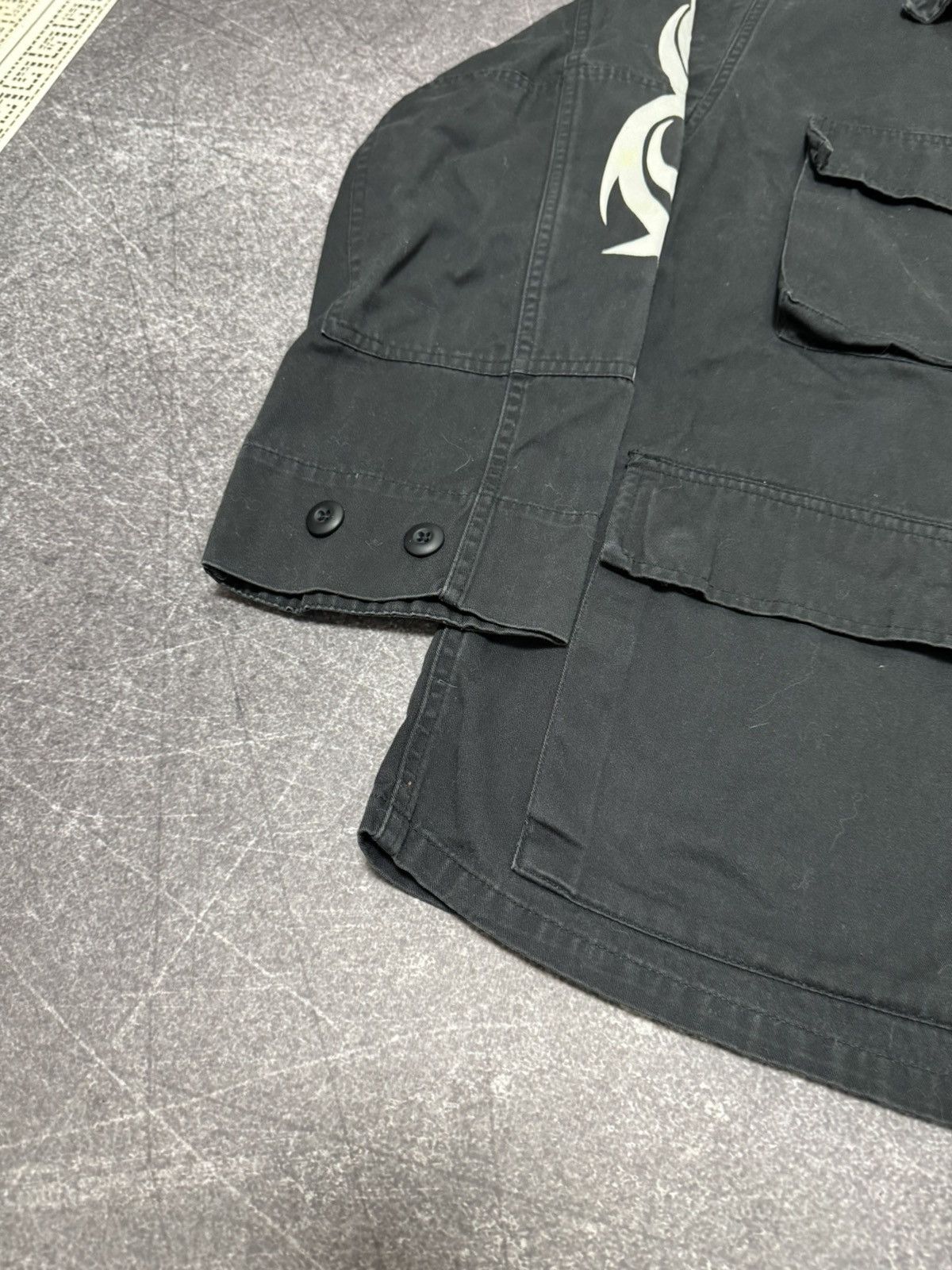 Vintage Vintage Slipknot 2008 Military Jacket Rock Band Y2k Size US L / EU 52-54 / 3 - 5 Thumbnail
