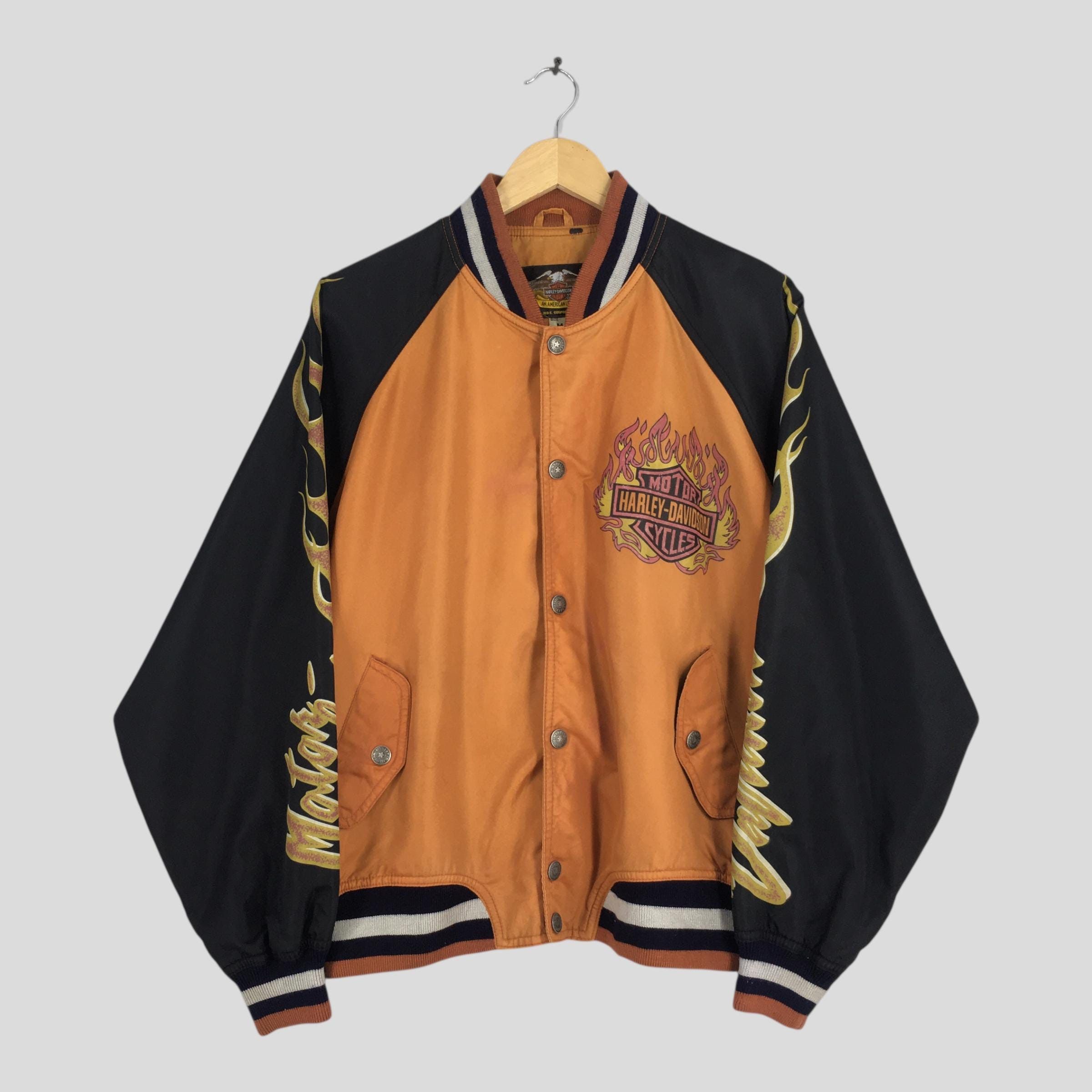 Harley Davidson Harley Davidson Motorcycle Daytona Varsity Jacket Medium Size US M / EU 48-50 / 2 - 3 Thumbnail