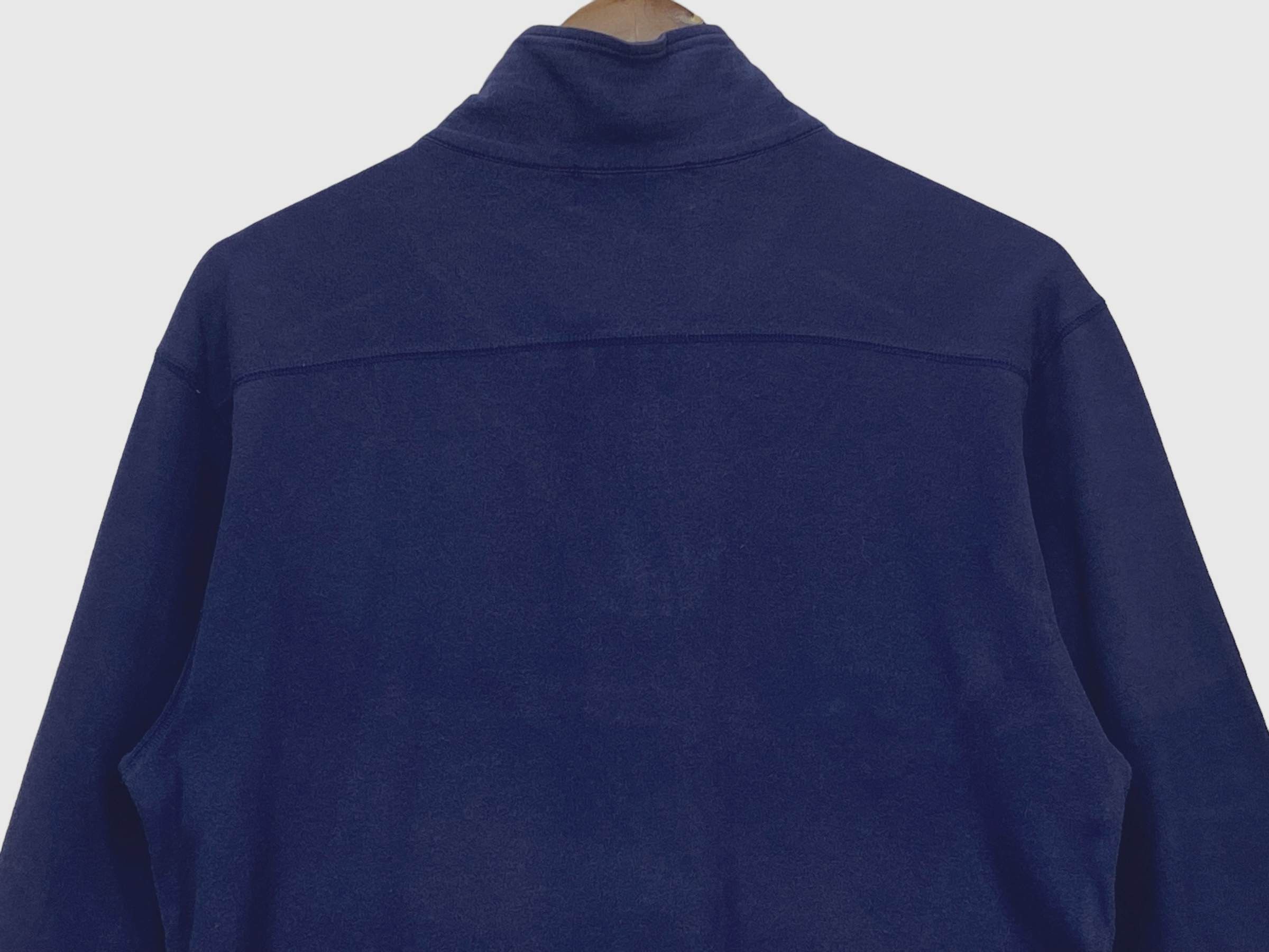 Polo Ralph Lauren × Vintage Polo Ralph Lauren 1/4 Zip Pullover Sweater – Navy Blue Size US XXS / EU 40 - 5 Thumbnail