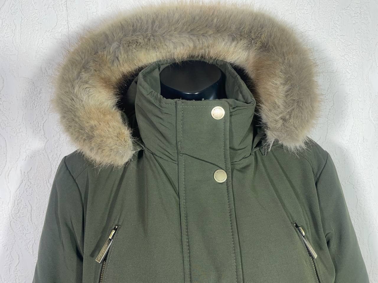 Michael Kors Green parka jacket Loose Fit MICHAEL Michael Kors, size L Size L / US 10 / IT 46 - 6 Thumbnail
