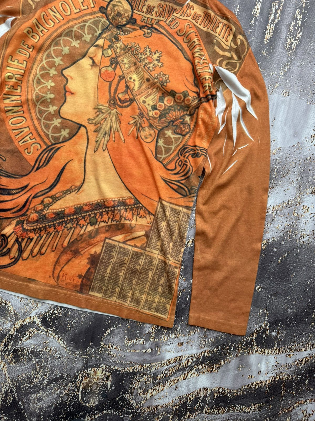 Vintage Vintage Printed Long Sleeve Gaultier Style Size M / US 6-8 / IT 42-44 - 3 Thumbnail