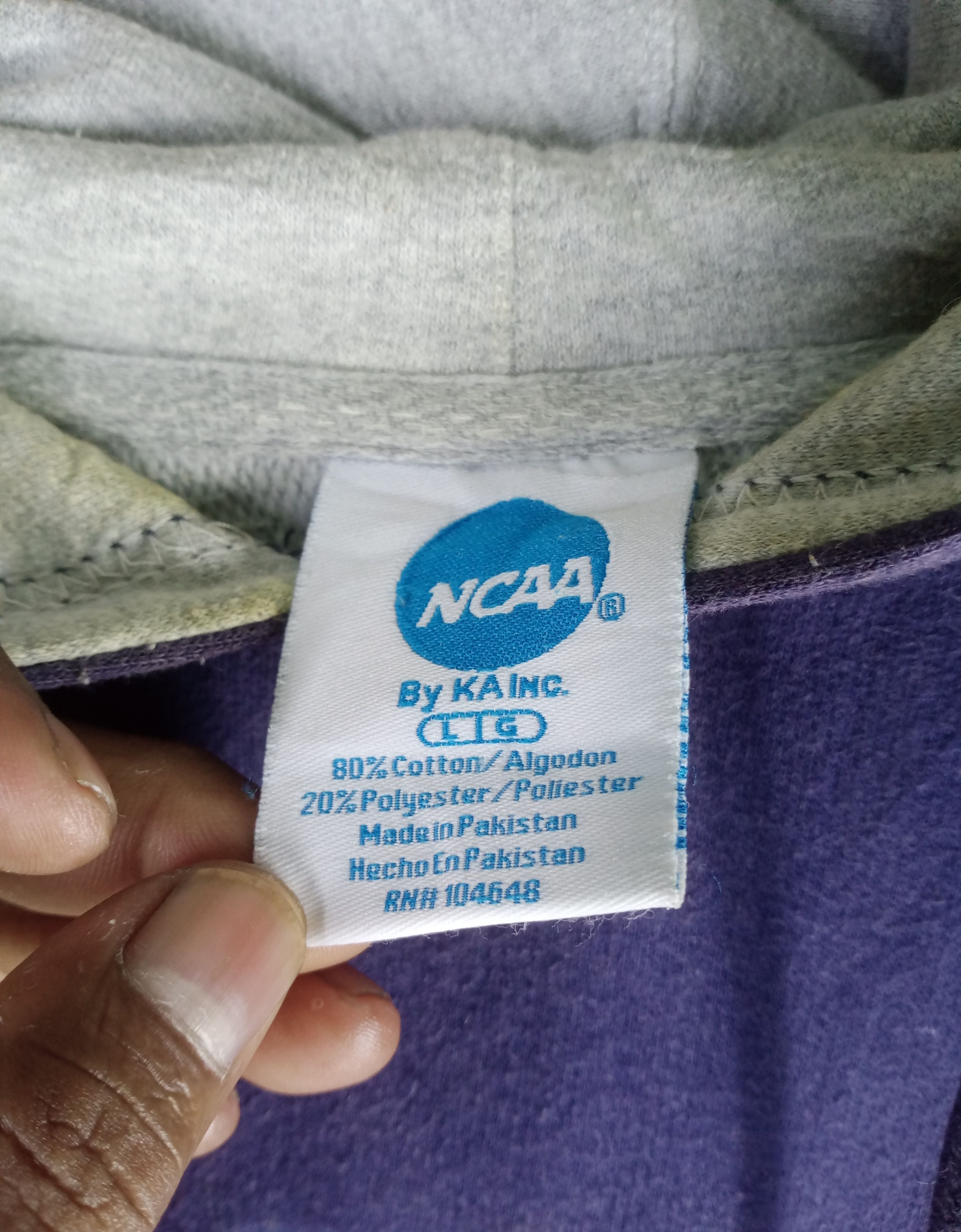 NCAA Rare Vintage DUKE Blue Devil's University Hoodie Size US L / EU 52-54 / 3 - 7 Thumbnail