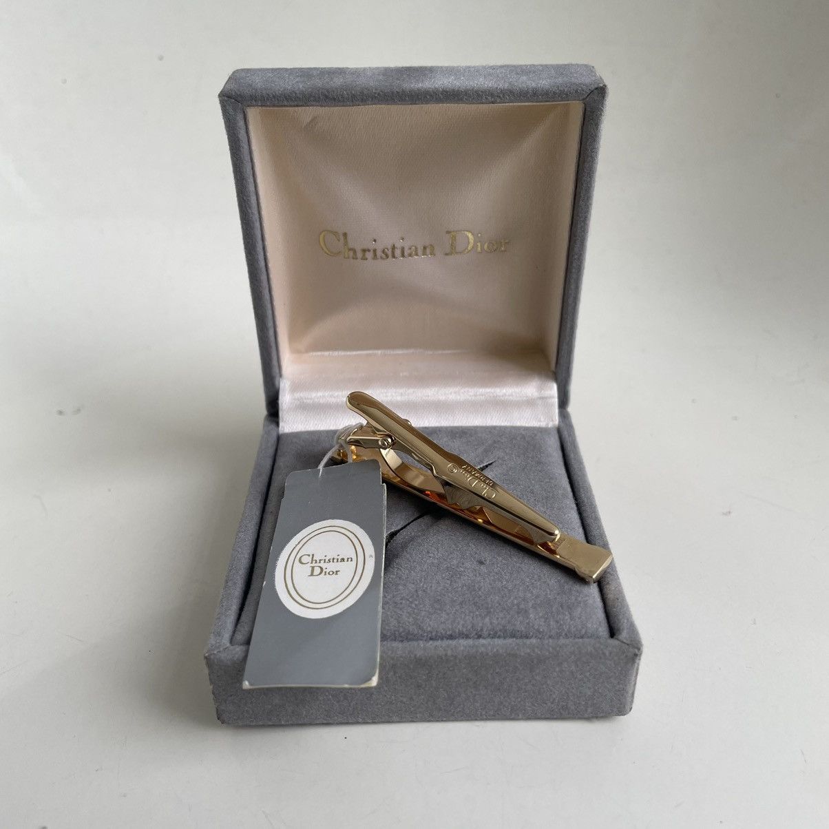 Christian Dior Monsieur Vintage 90's Christian Dior Gold Tie Clip Size ONE SIZE - 1 Thumbnail