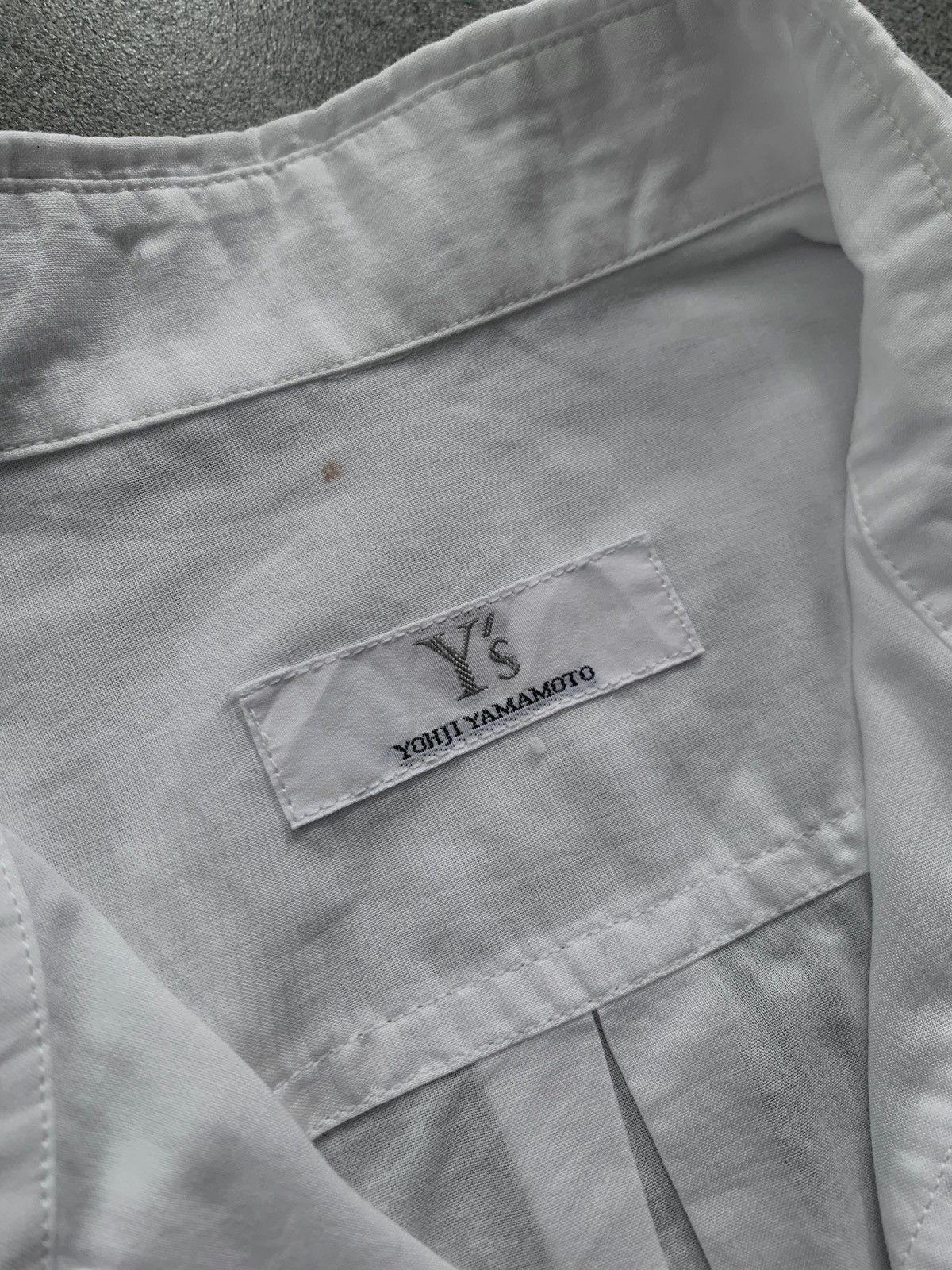 Yohji Yamamoto FREE TAX! Ys Basic White Ls Shirt Size US S / EU 44-46 / 1 - 6 Thumbnail