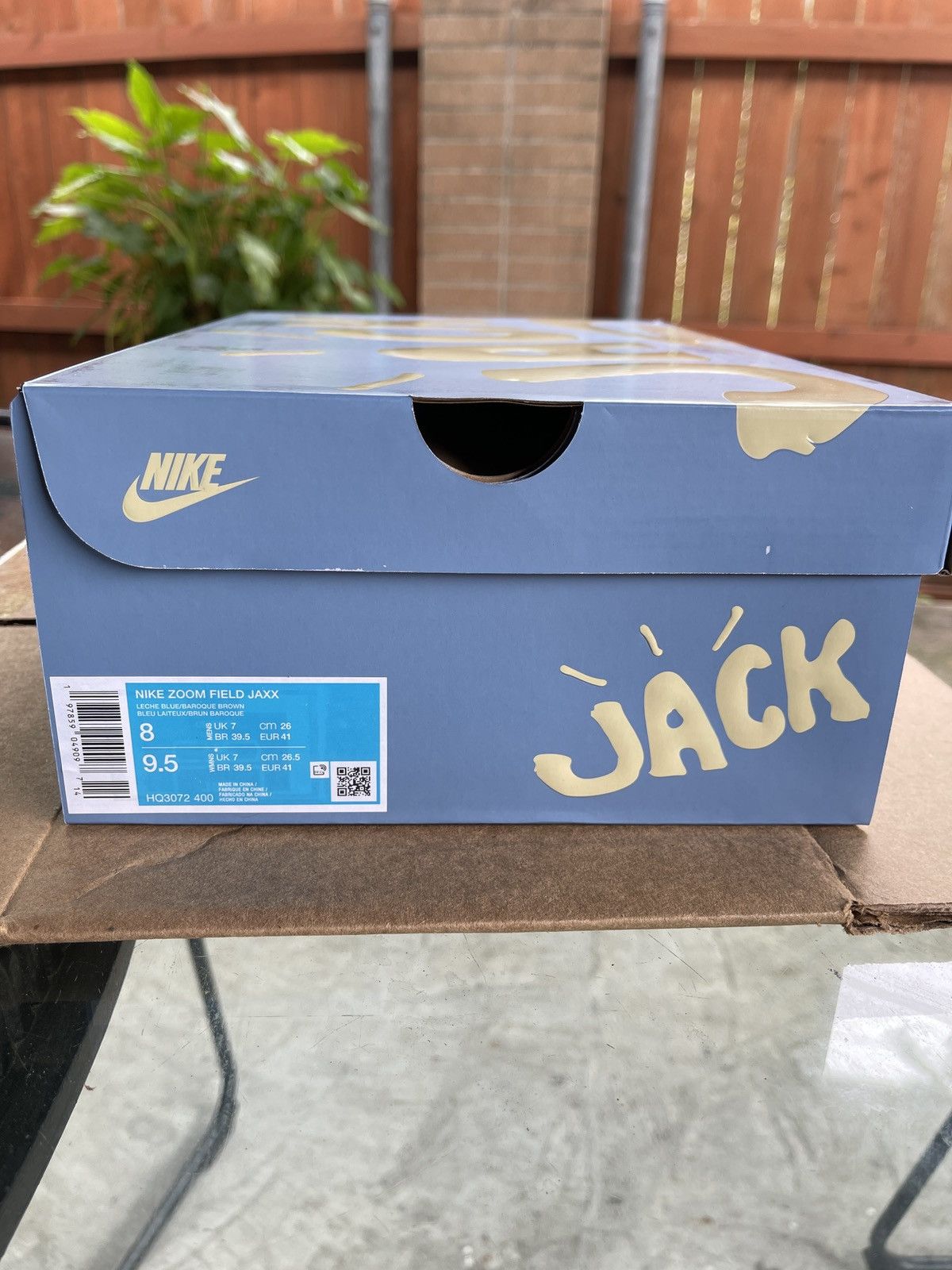 Nike × Travis Scott Travis Scott x Zoom Field Jaxx ‘Leche Blue’ 8M Size US 8 / EU 41 - 5 Thumbnail