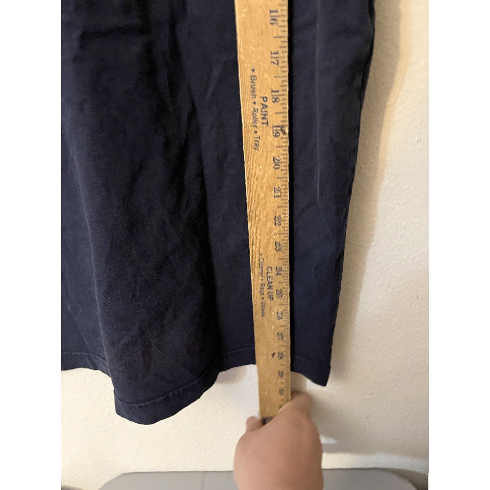 Tommy Hilfiger Tommy Hilfiger Mens T-Shirt XL Crew Neck Short Sleeve Navy Blue Logo Size US XL / EU 56 / 4 - 4 Thumbnail
