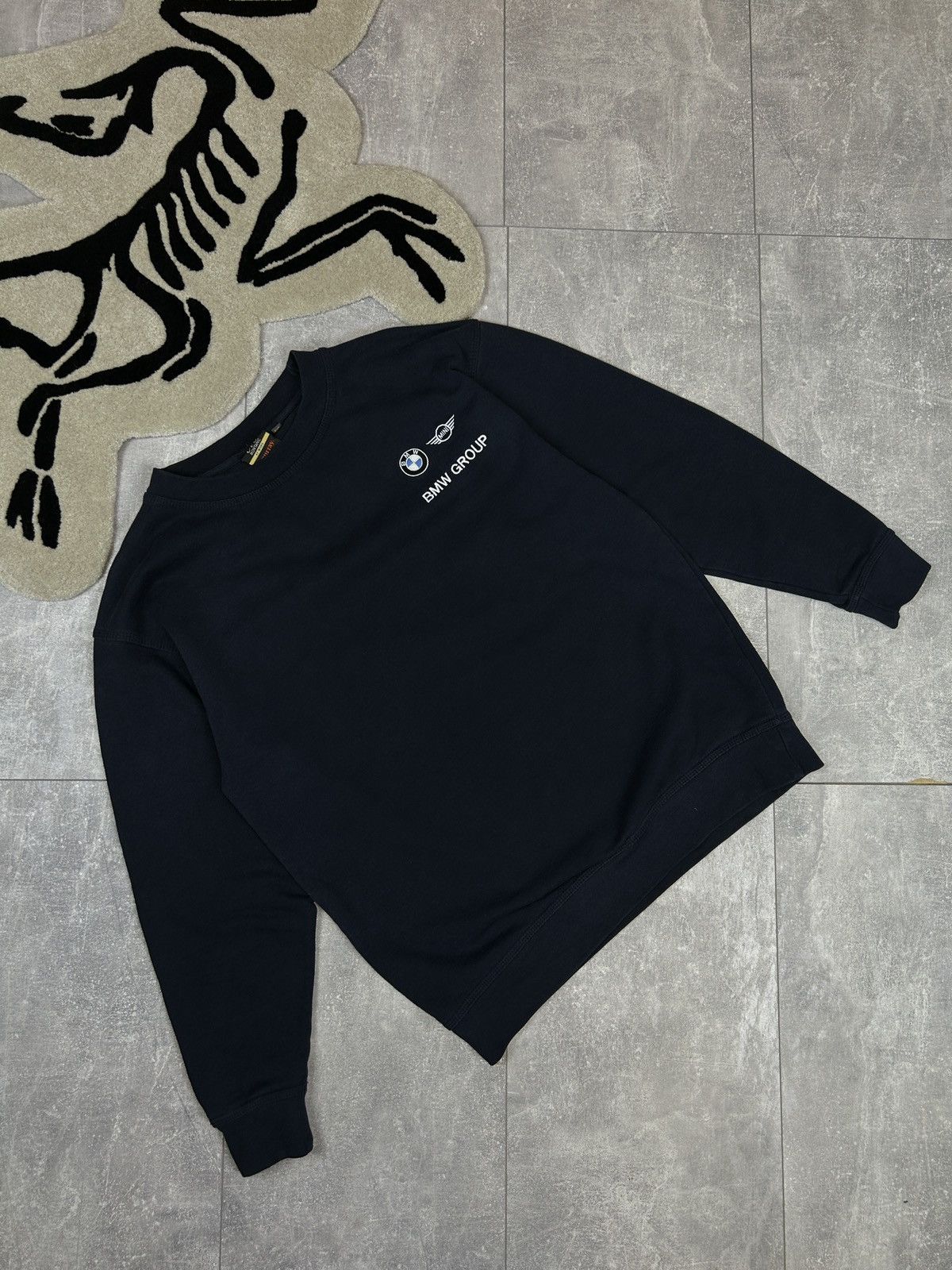 BMW × Vintage Mens Vintage BMW Sweatshirt Mini Cooper rare y2k navy basic Size US M / EU 48-50 / 2 - 10 Thumbnail