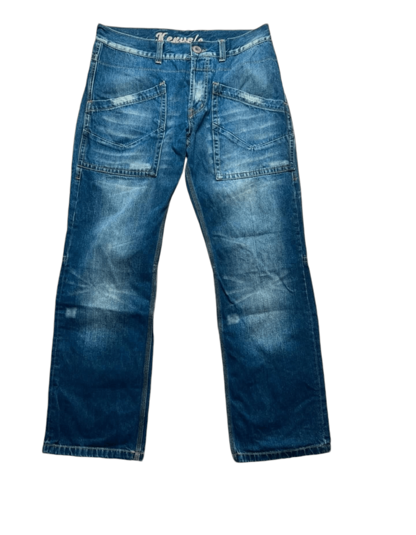 Other Kenvelo denim pants avantgarde 90s 💥🔥 Size US 38 / EU 54 - 1 Thumbnail