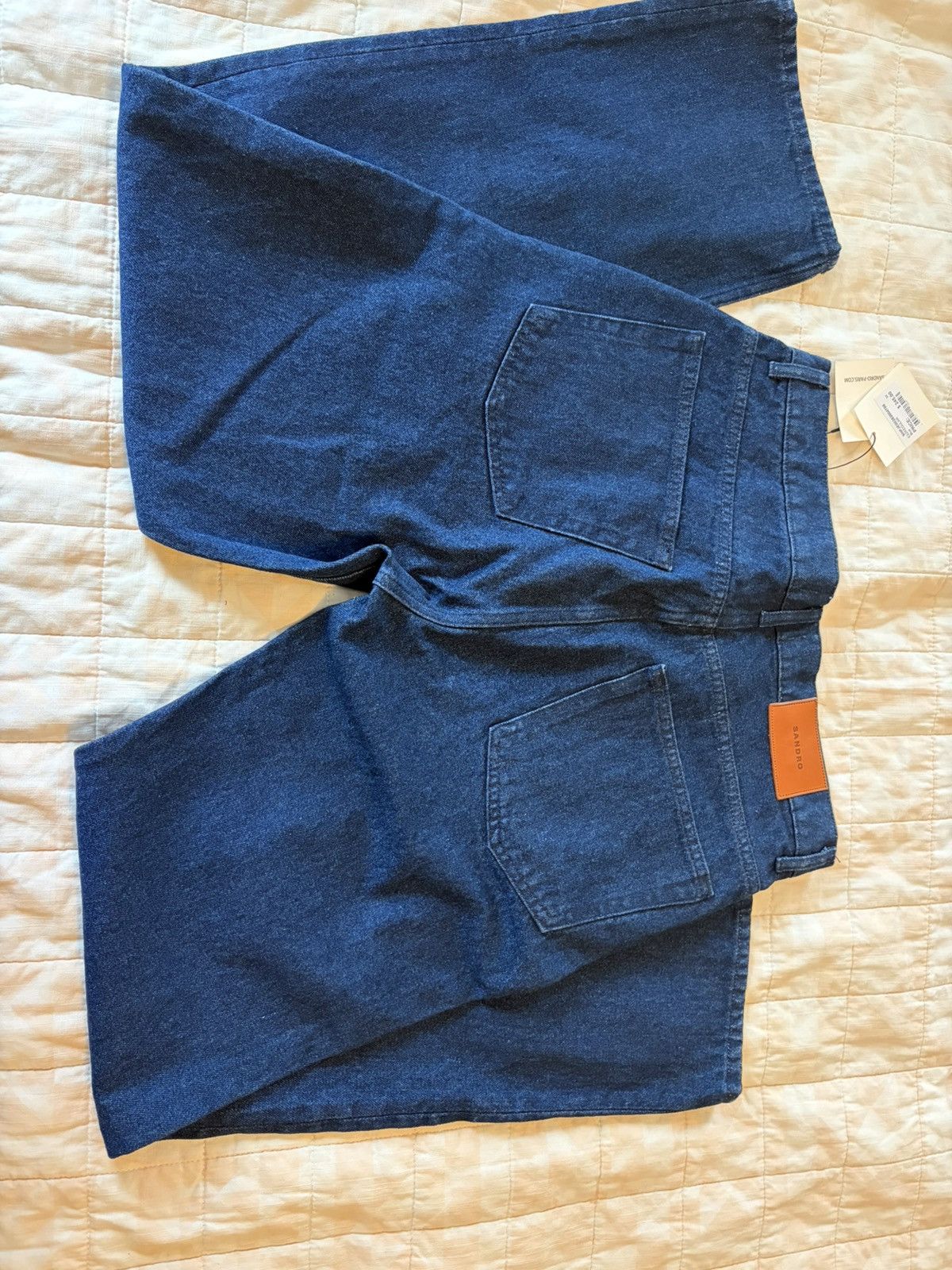 Sandro Sandro Paris Regular Fit Jeans — Size 34 / Dark Blue — NWT Size US 34 / EU 50 - 2 Thumbnail