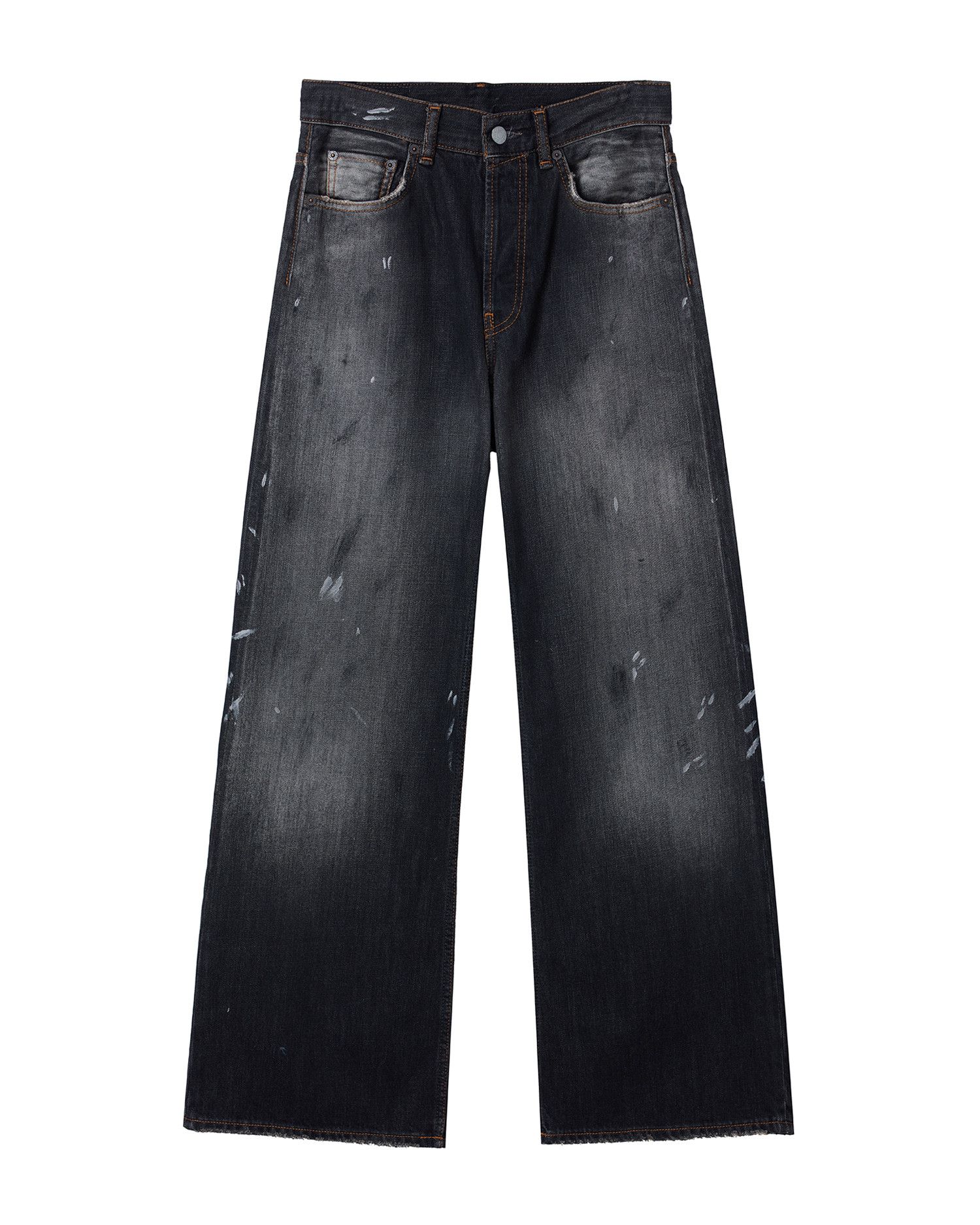 Acne Studios Acne Studios 1981 BAGGY FIT Splatter Distressed Design Jeans Size 26" / US 2 / IT 38 - 1 Thumbnail