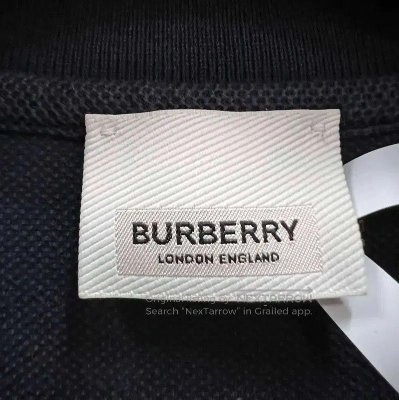 Burberry Burberry Men's Navy Cotton Short Sleeve Polo. Size US M / EU 48-50 / 2 - 5 Thumbnail