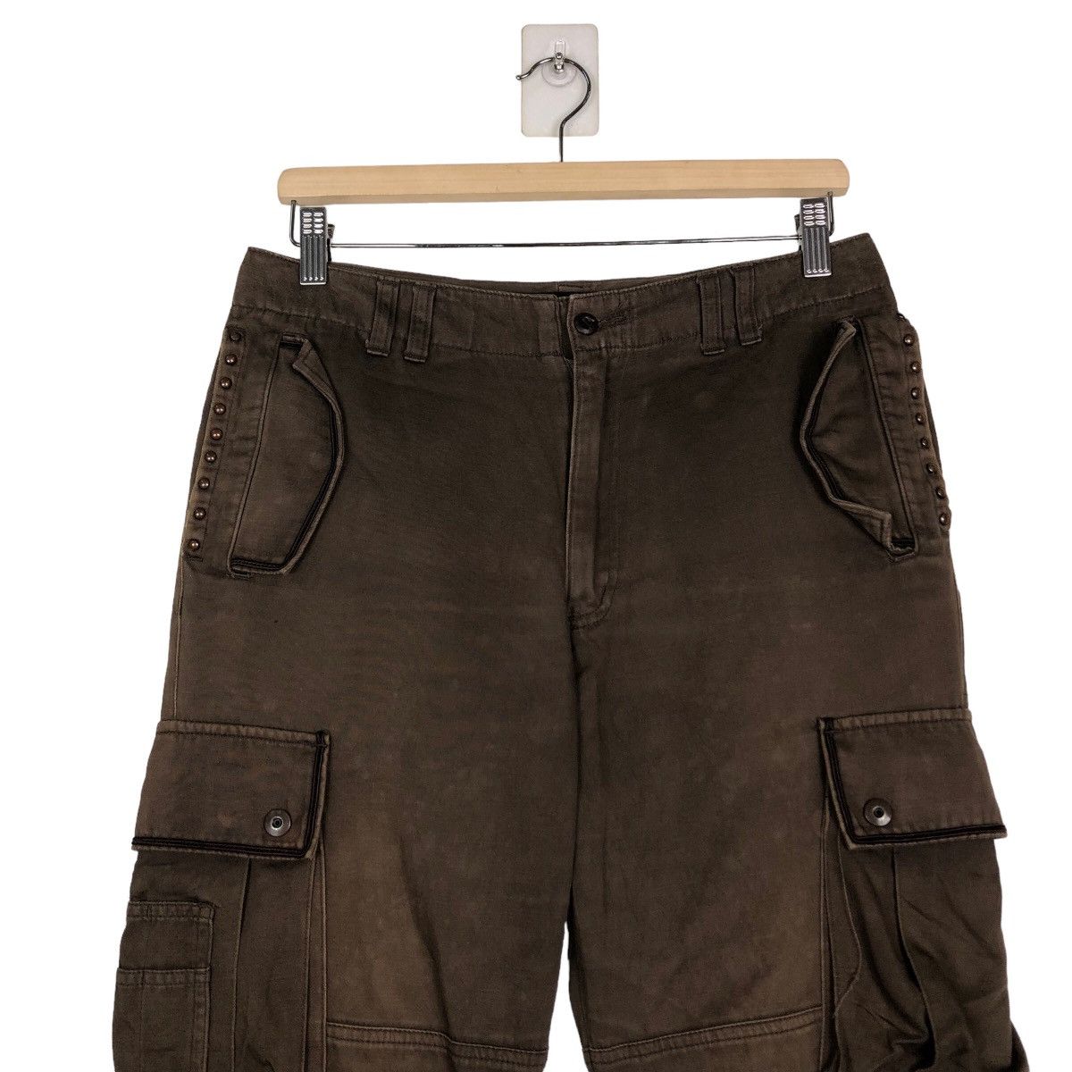 Hysteric Glamour 🔥Vintage Biker Parachute Bondage Cargo Pants Schlussel Size US 30 / EU 46 - 3 Thumbnail