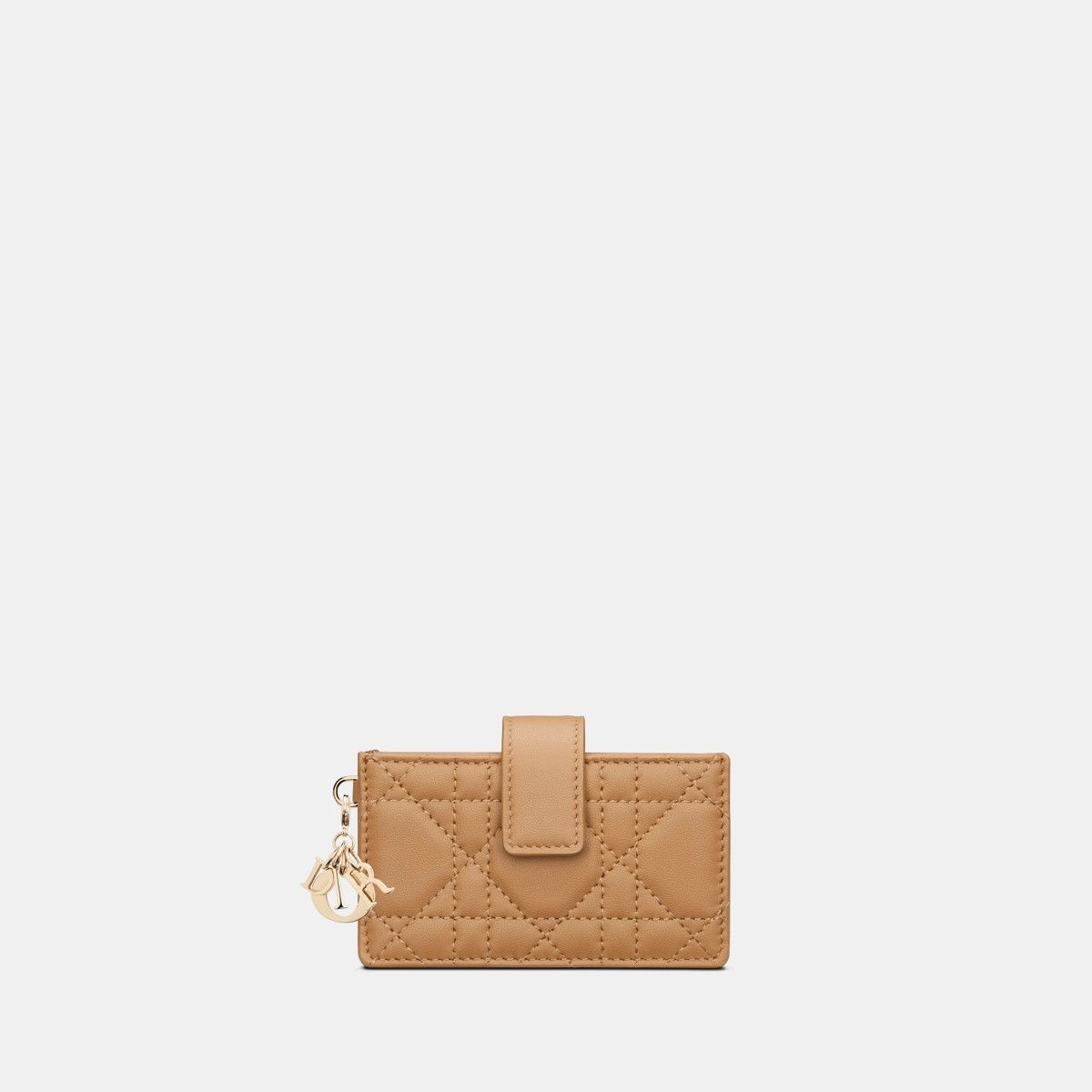 Dior o1bcso1str0226 Size:OS/ Jasmine Card Holder in Beige Size ONE SIZE - 1 Thumbnail