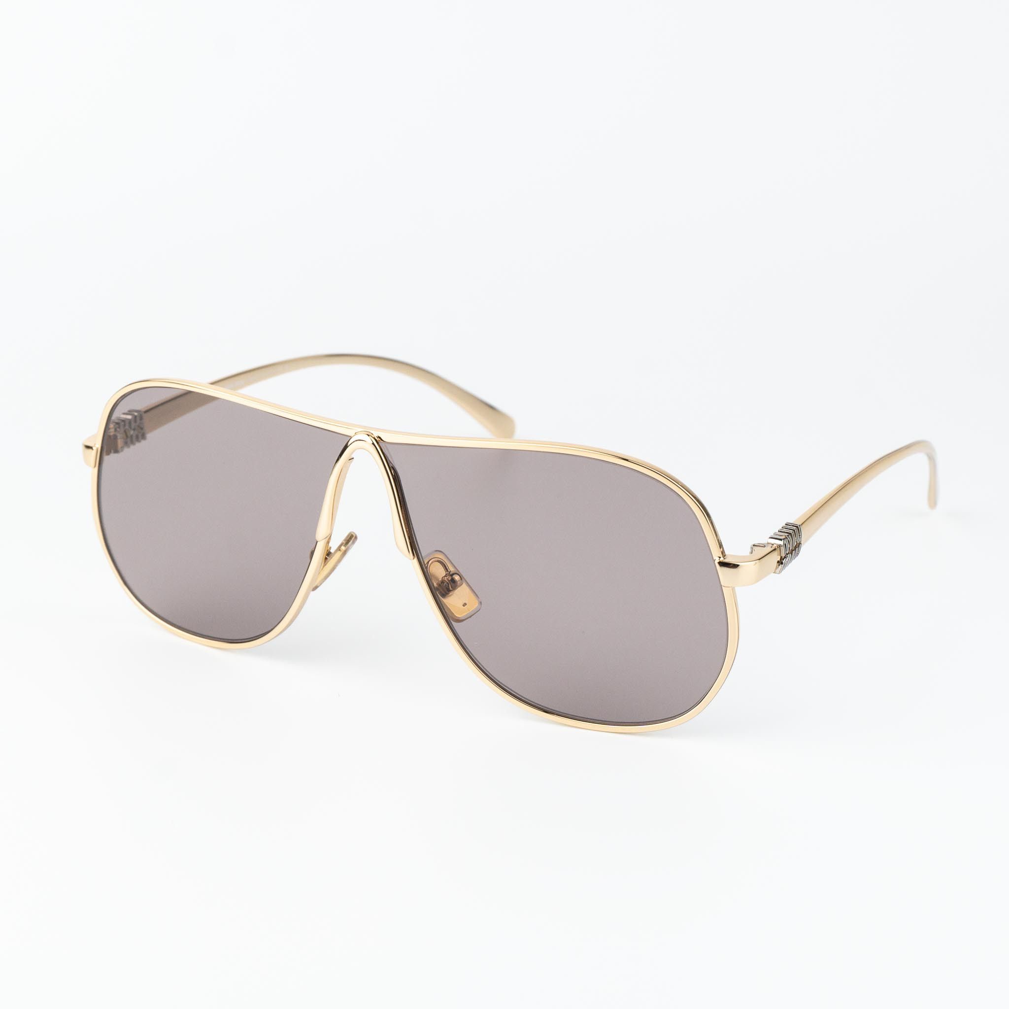 Miu Miu Miu Miu Women Sunglasses Pilot MUA56S 5AK20I NEW AUTHENTIC Size ONE SIZE - 2 Thumbnail