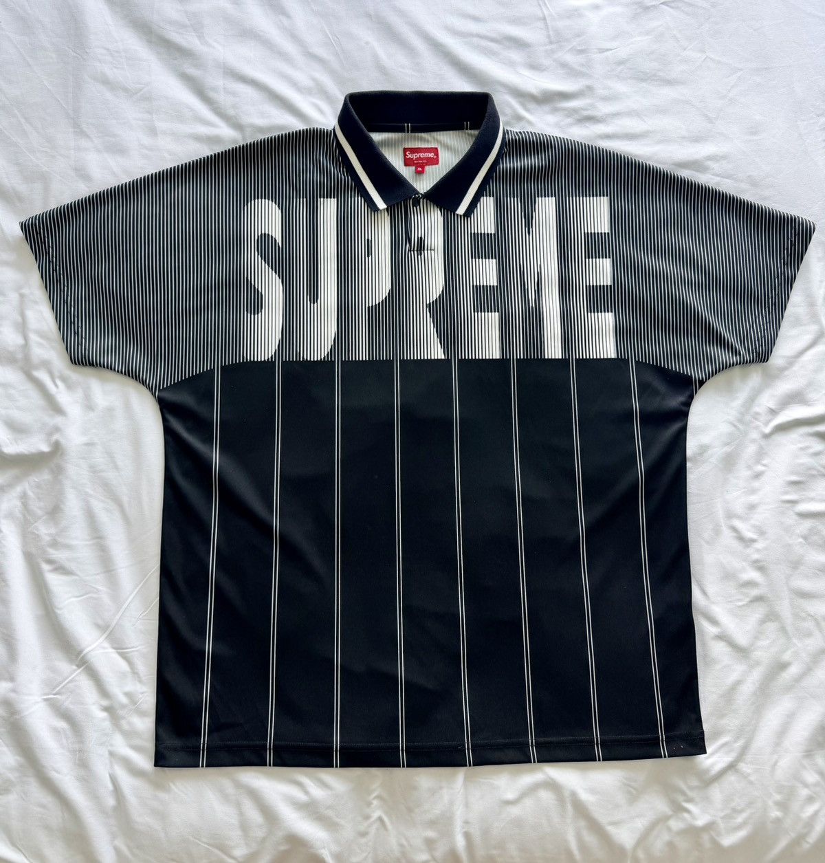 Supreme Supreme Rugby Yellow Blue Box Logo Size Medium | Grailed