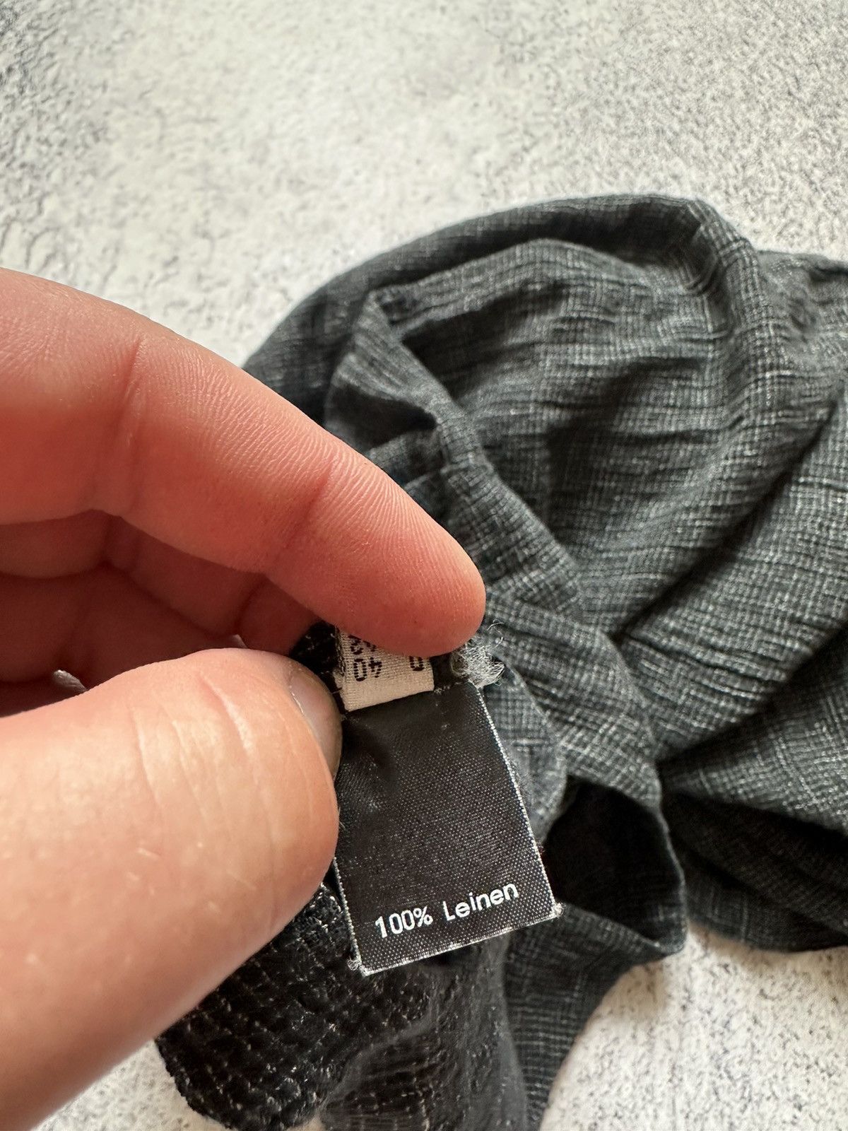 OSKA dresses for women ISCHIKO by OSKA avantgarde grey US10 Linen Size L / US 10 / IT 46 - 18 Thumbnail