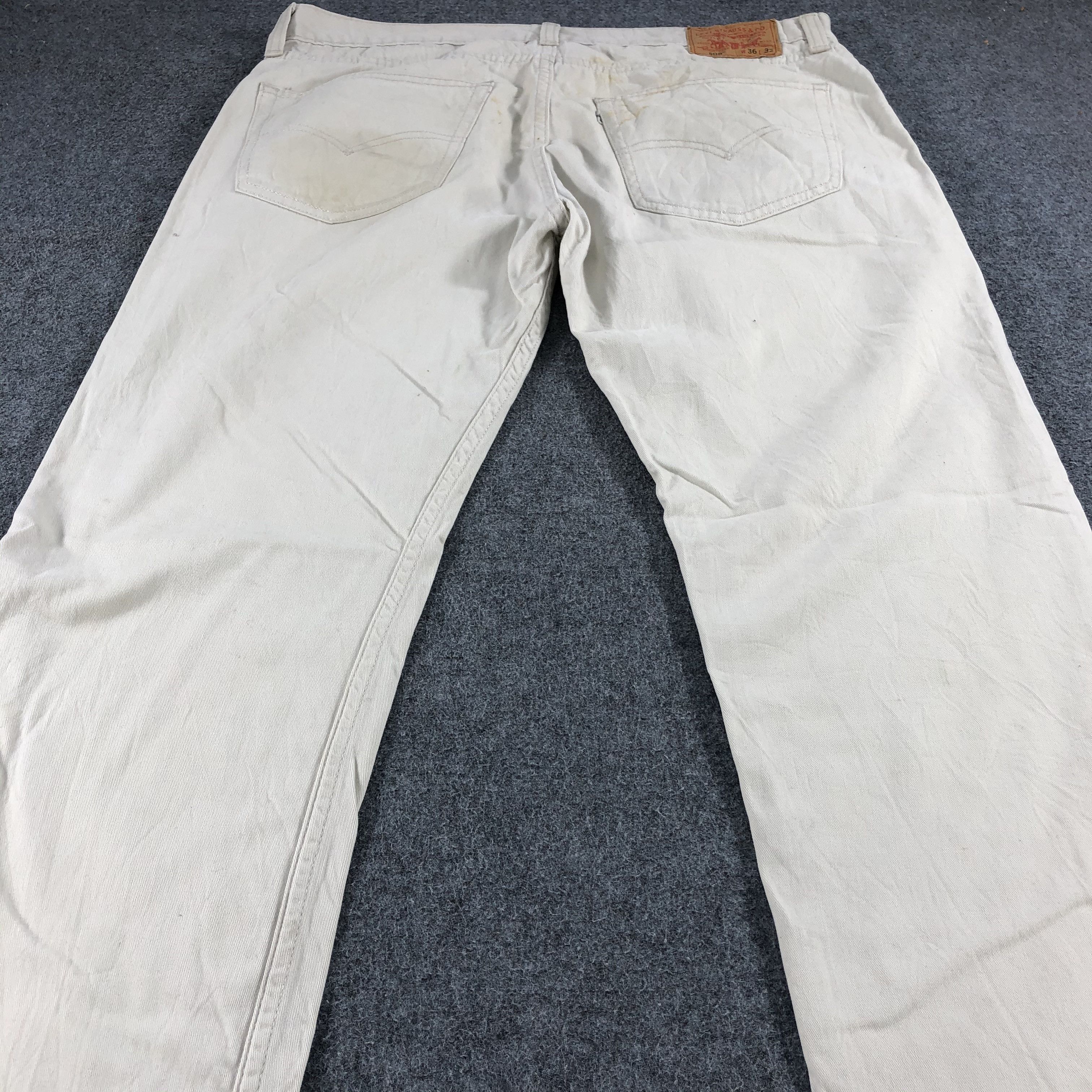 Levi's Vintag Cream Levis 508 Jeans- J1376 Size US 38 / EU 54 - 4 Thumbnail