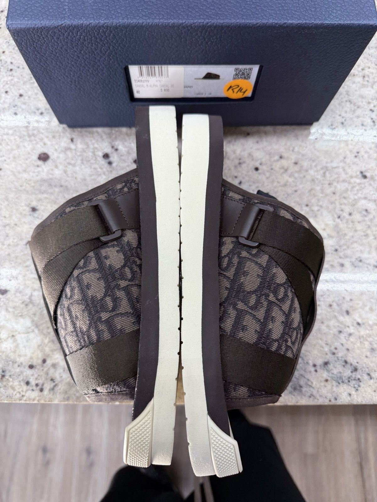 Dior Christian Dior Brown Sandles Size US 7 / EU 40 - 8 Thumbnail