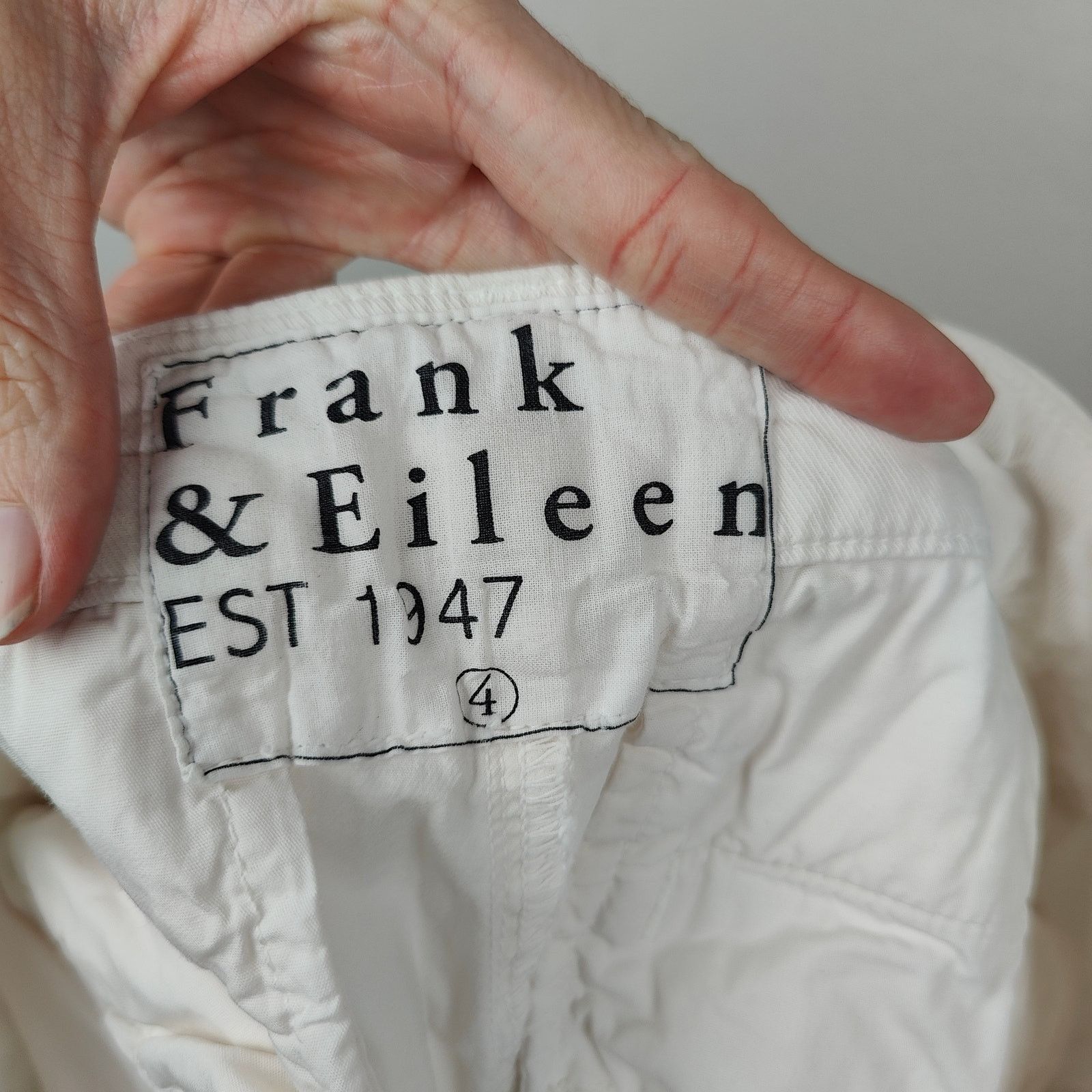 Frank & Eileen Frank & Eileen Wicklow The Italian Chino Pants Womens 4 Size 27" / US 4 / IT 40 - 6 Thumbnail