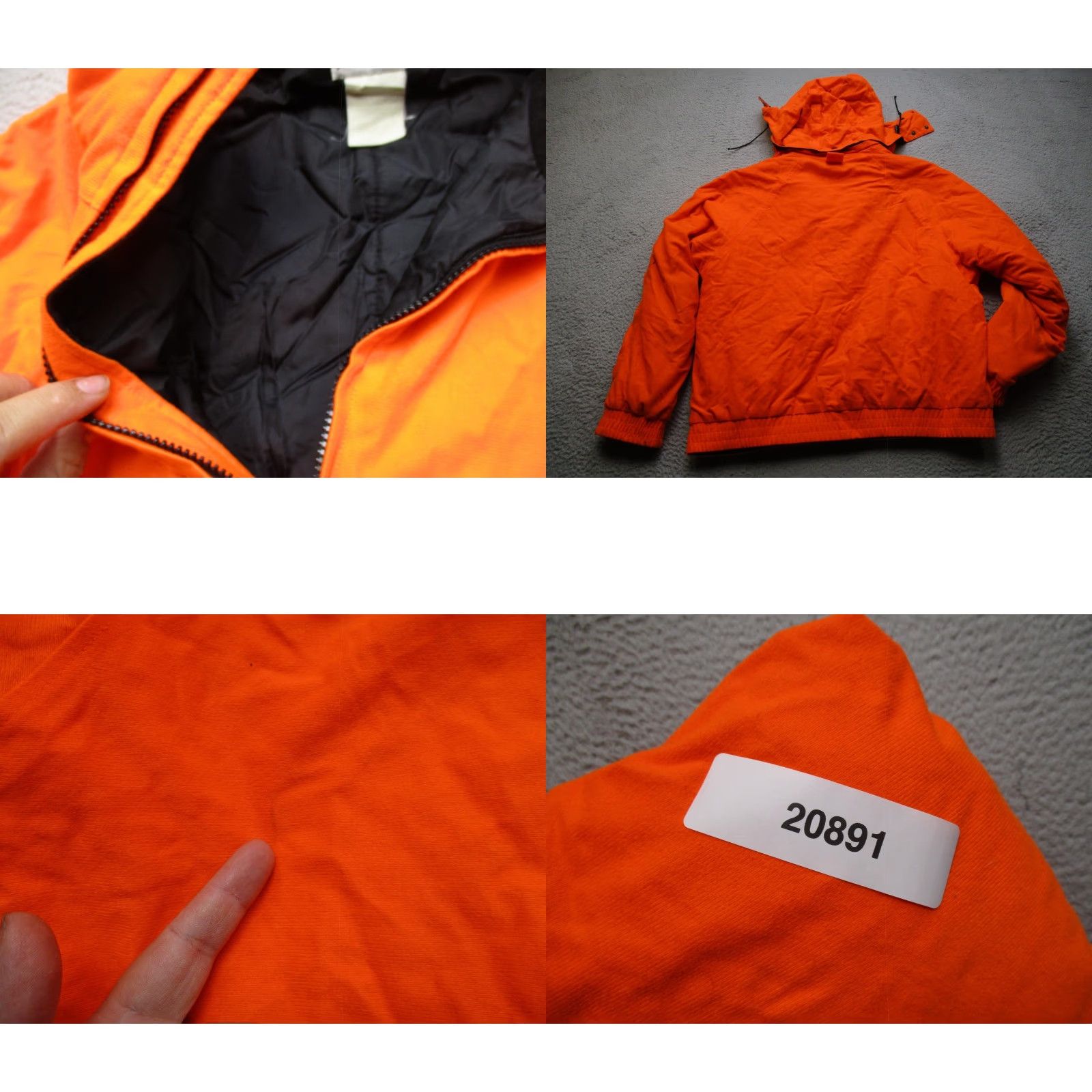 Vintage Bushmaster Jacket Mens 2XL Orange Cotton Hooded Insulated Puffer Hunting Outdoor Size US XXL / EU 58 / 5 - 8 Thumbnail