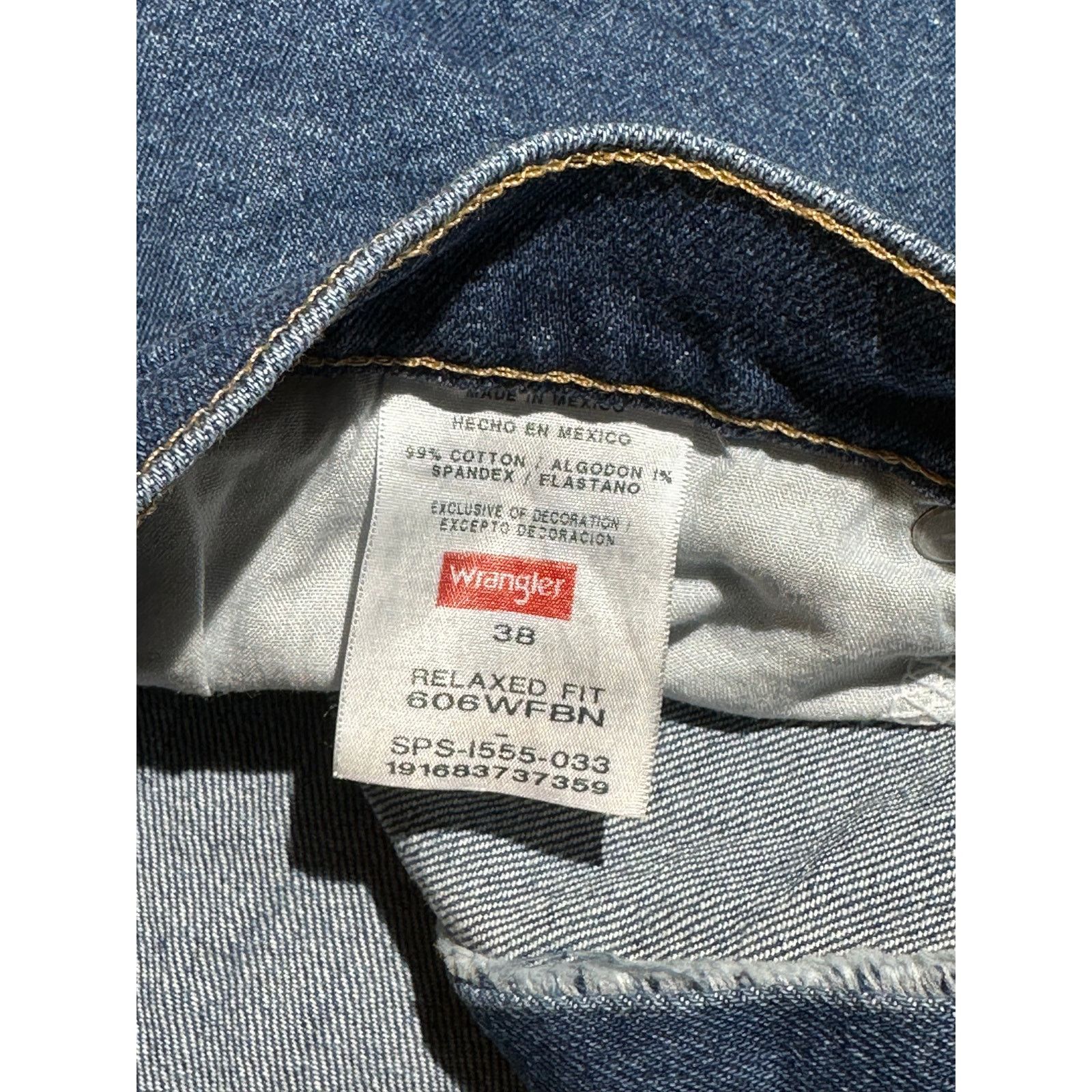 Wrangler Blue Wrangler Jeans Shorts Size 25”long 19” wide 10”inseam Size US 38 / EU 54 - 3 Thumbnail
